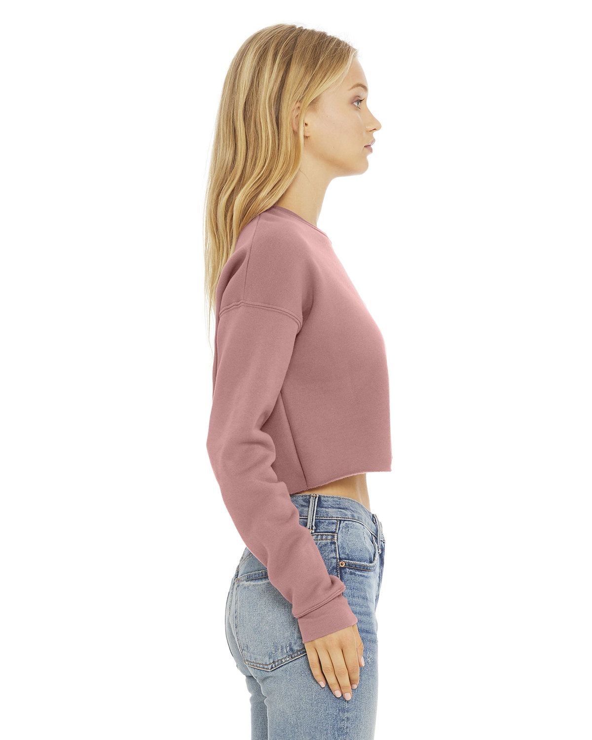 'Bella Canvas 7503 Women's Cropped Crew Fleece'