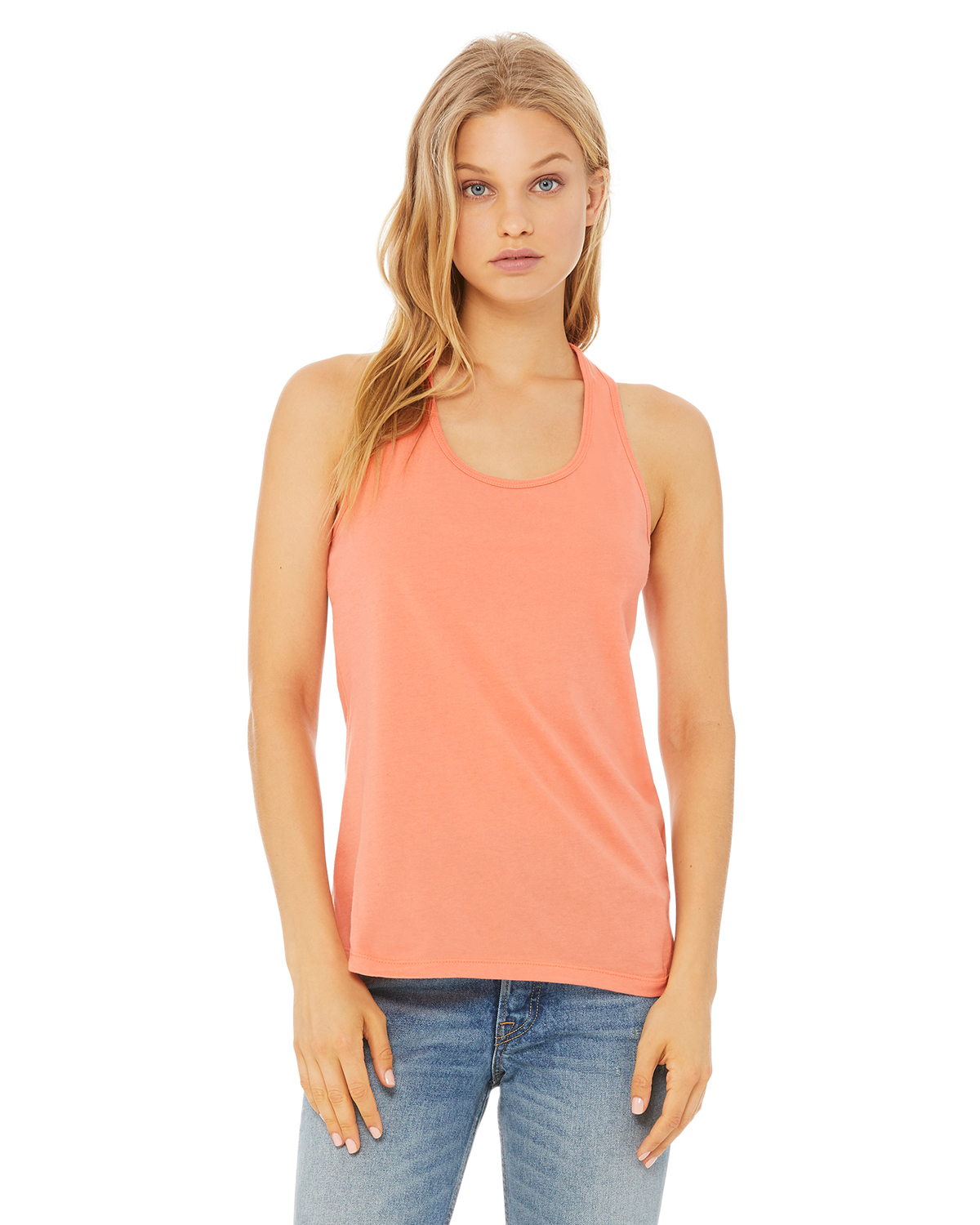 'Bella Canvas B6008 Ladies' Jersey Racerback Tank'