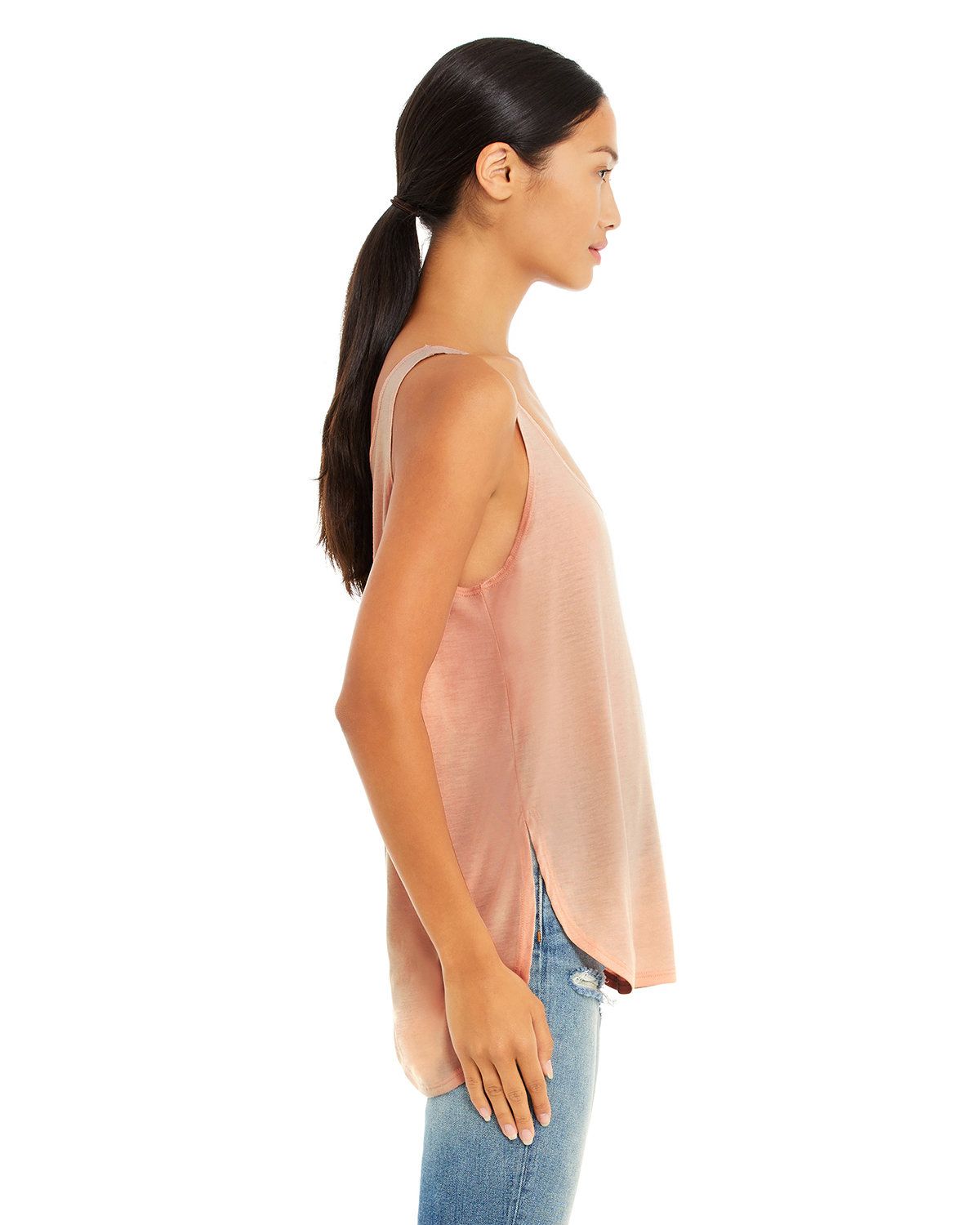 'Bella Canvas B8802 Ladies' Flowy Side Slit Tank'