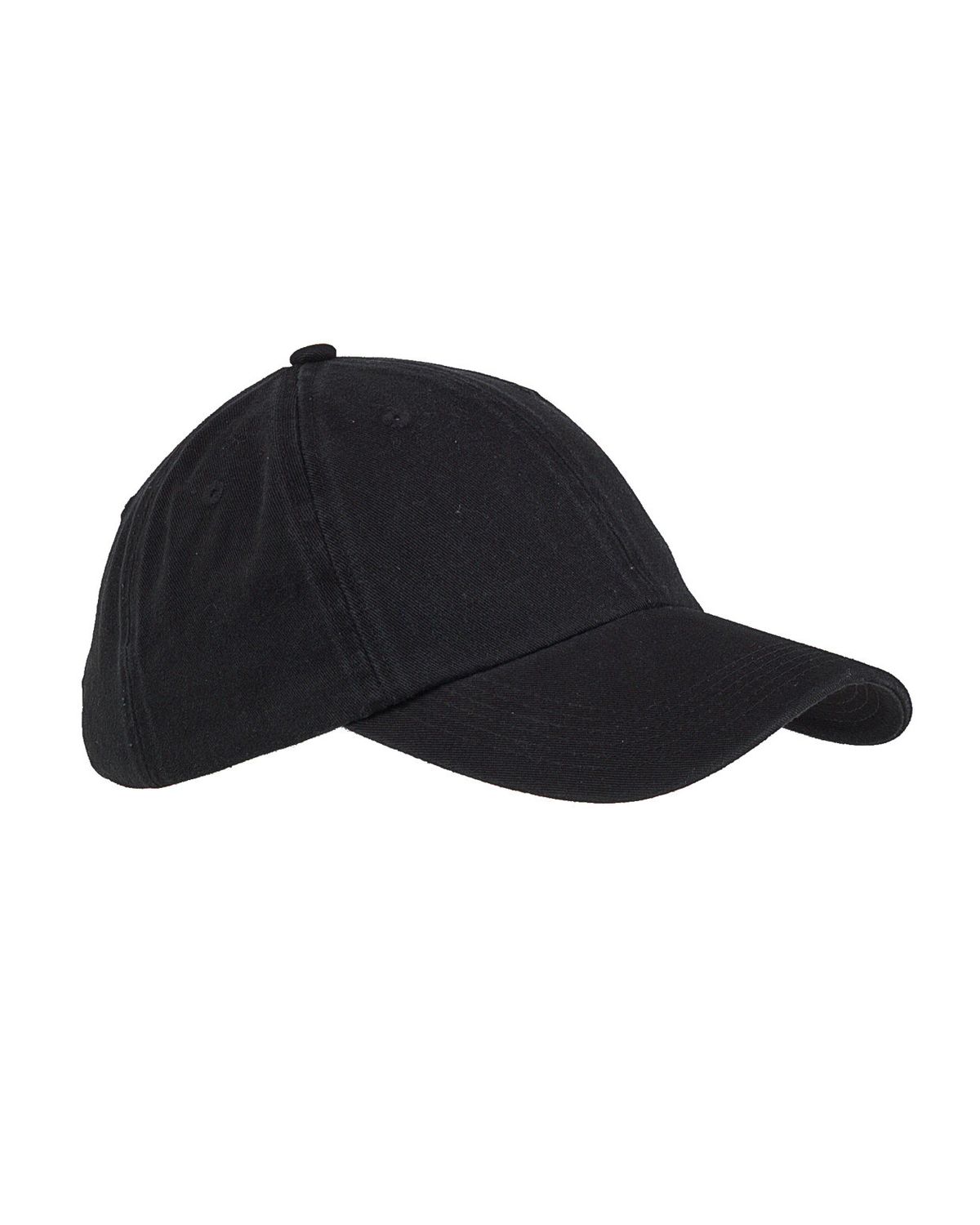 'Big Accessories BX005 Men's 6 Panel Washed Twill Low Profile Cap'