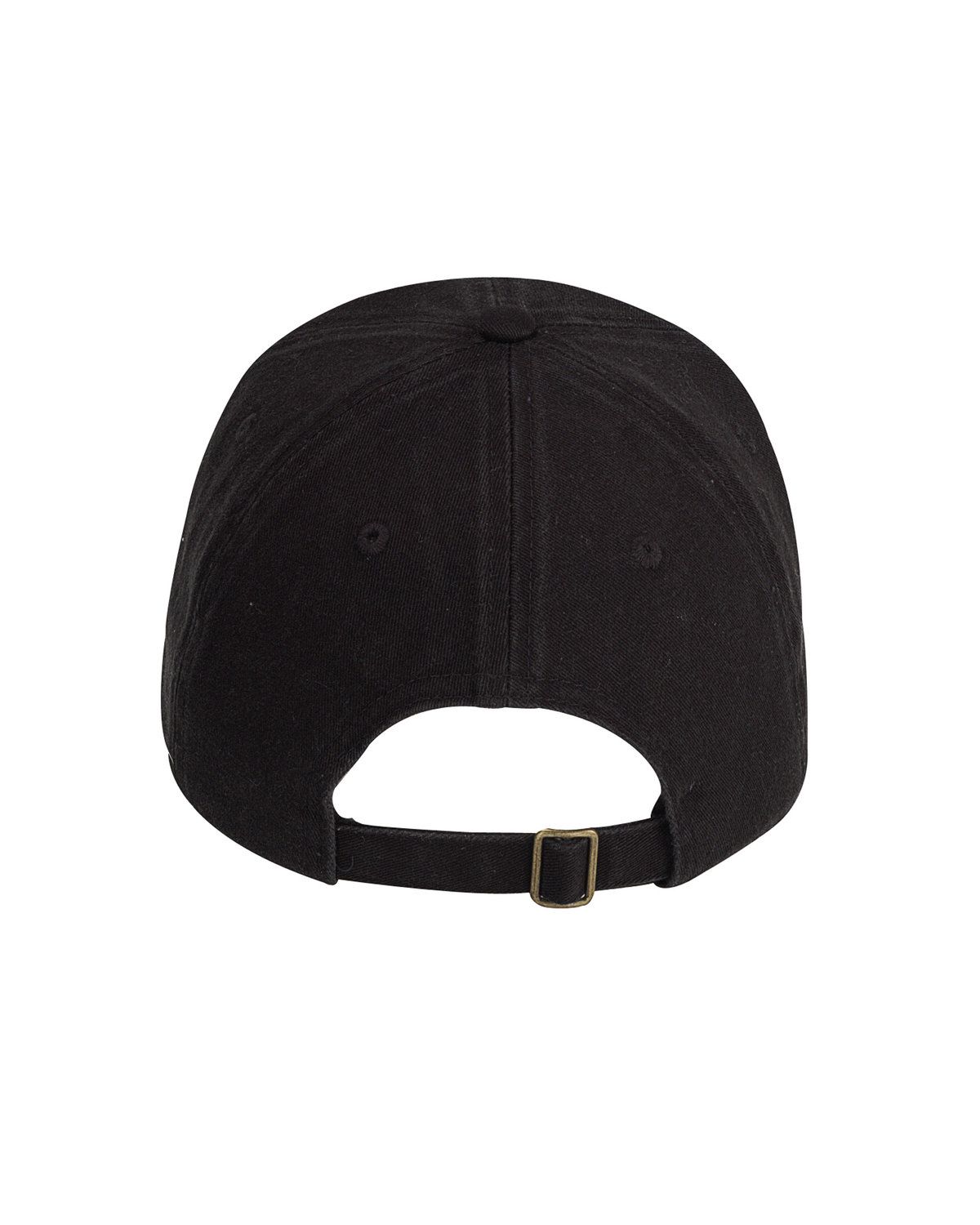 'Big Accessories BX005 Men's 6 Panel Washed Twill Low Profile Cap'