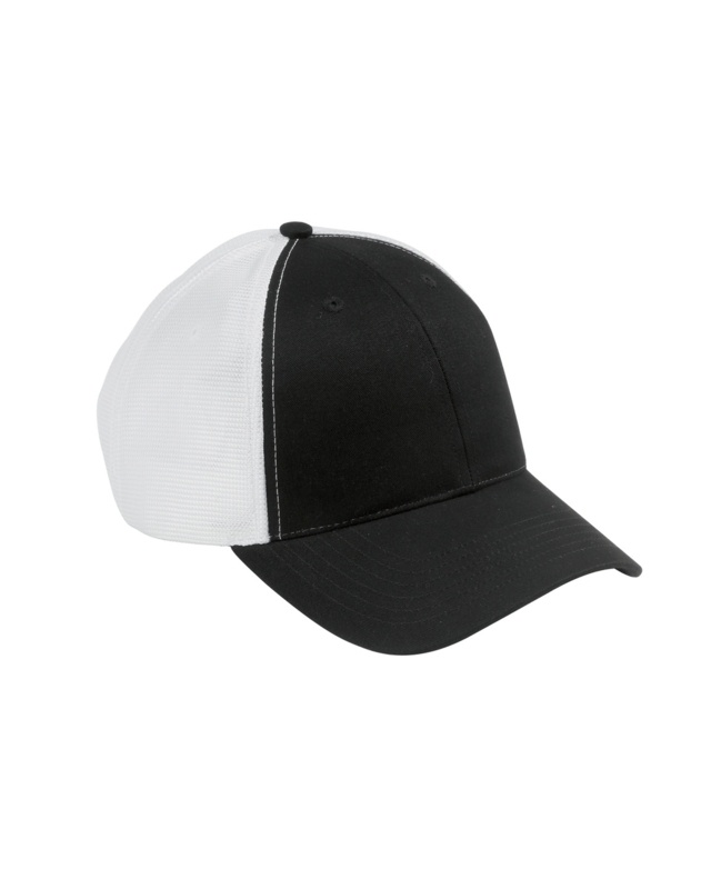 'Big Accessories OSTM Old School Baseball Cap With Technical Mesh'