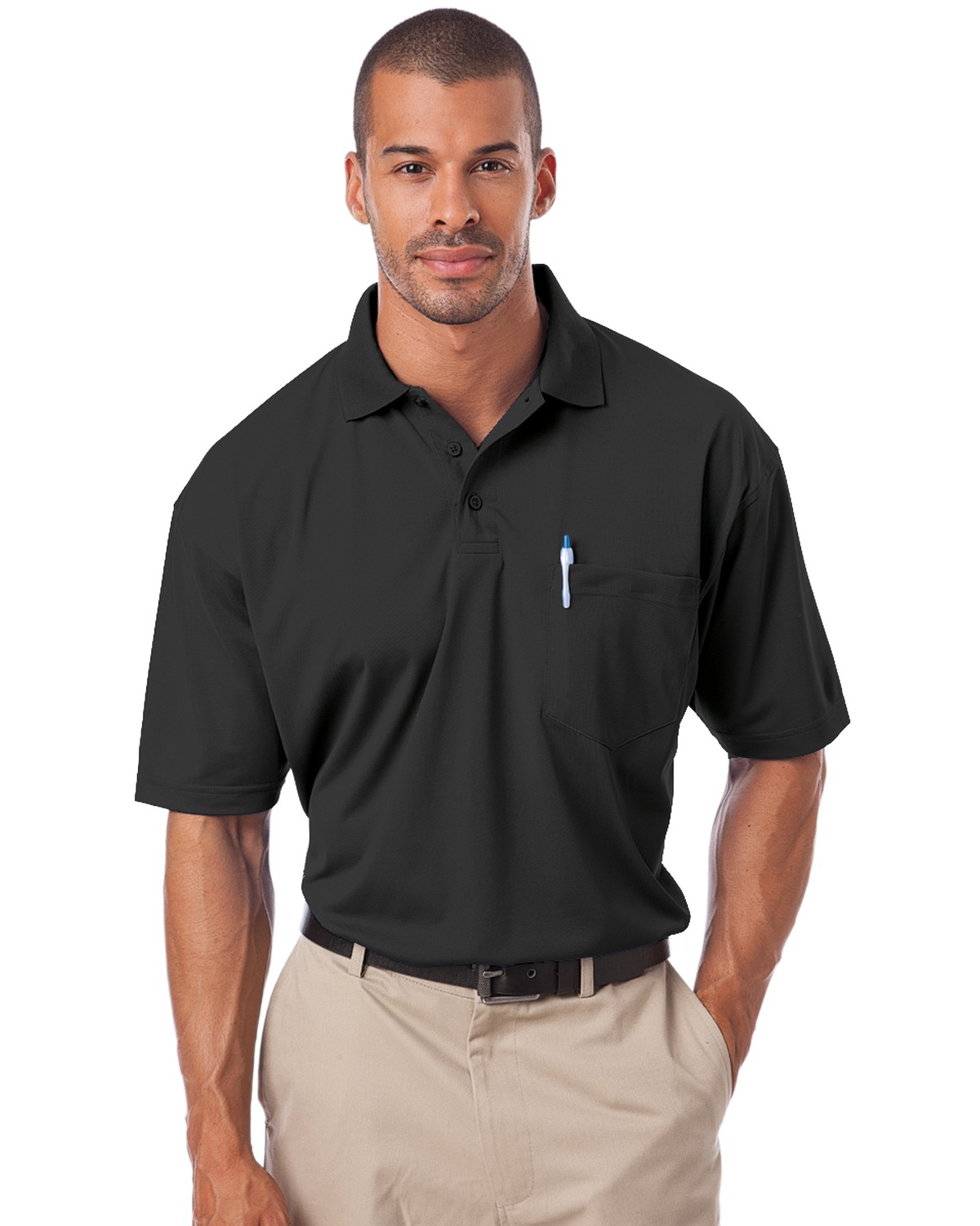 'BG1052 Adult IL-50 Pocketed Polo'