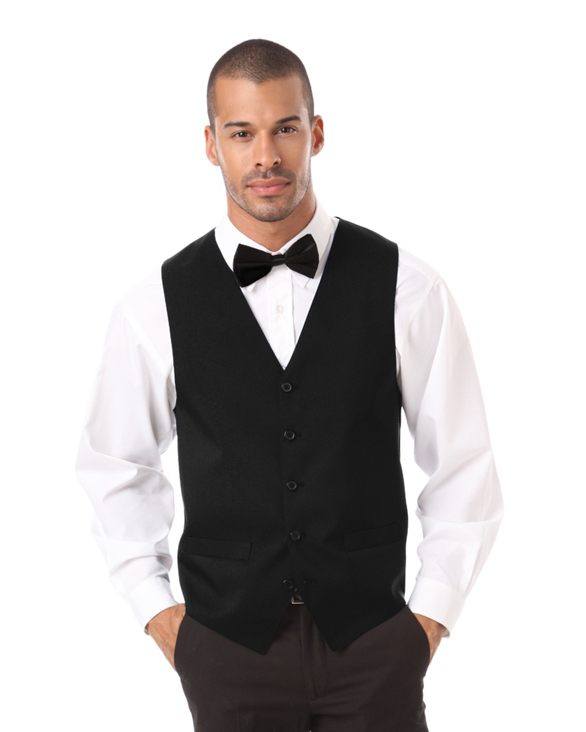'BG1260 Adult Scotchgard Treated Twill Bistro Vest'