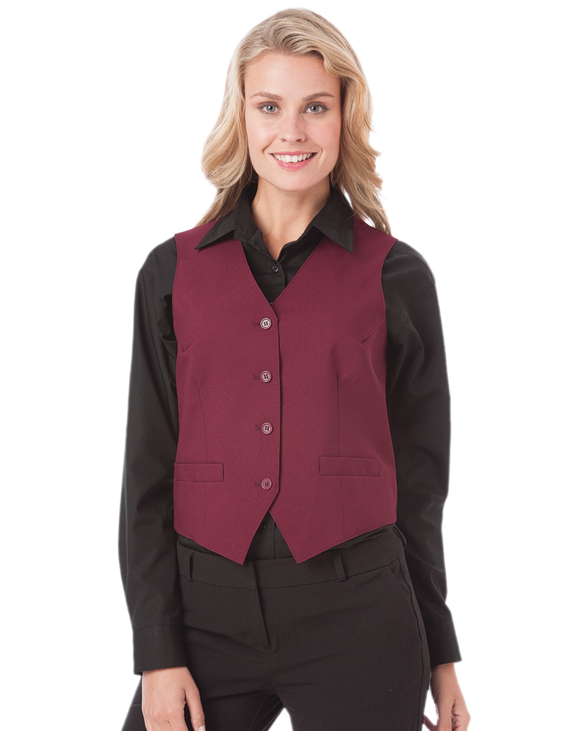 'BG1265 Ladies' Scotchgard Treated Twill Bistro Vest'