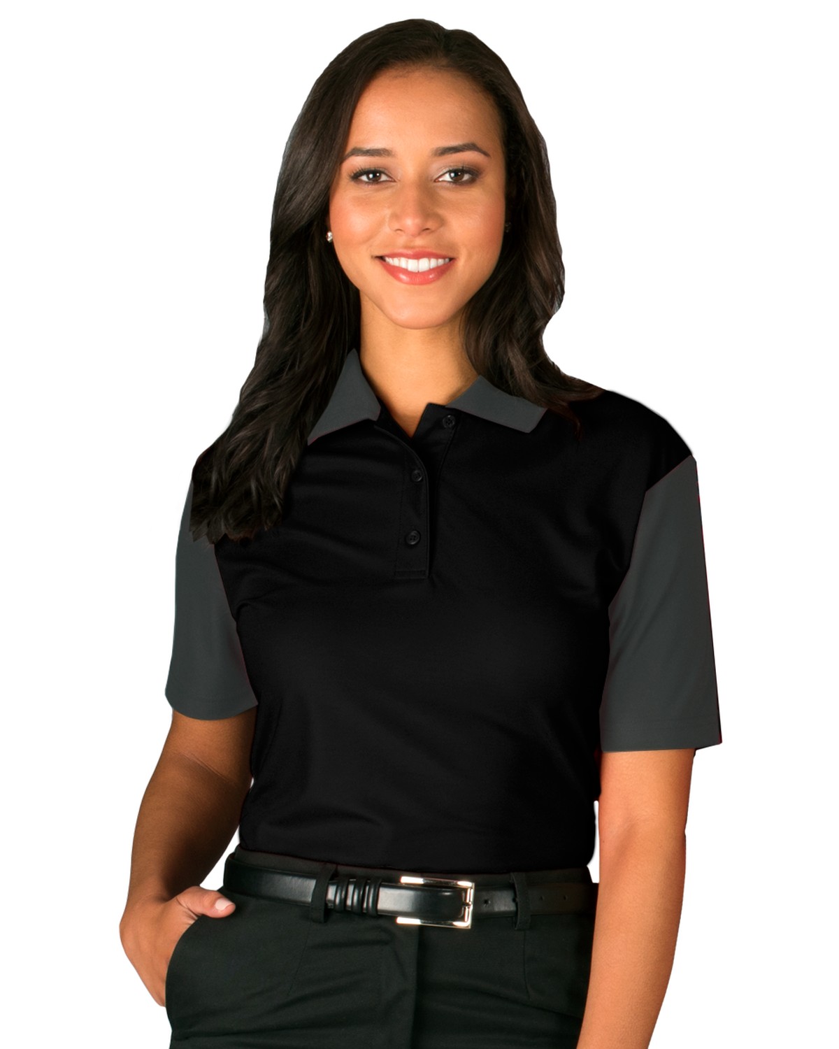 'BG6054 Ladies' IL-50 Colorblock Polo'