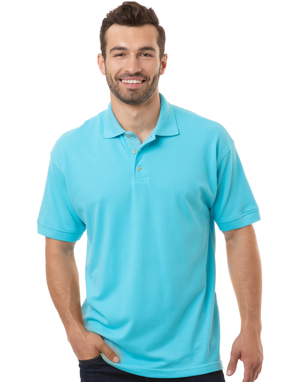 'BG7204 Men's Superblend S/S Polo'