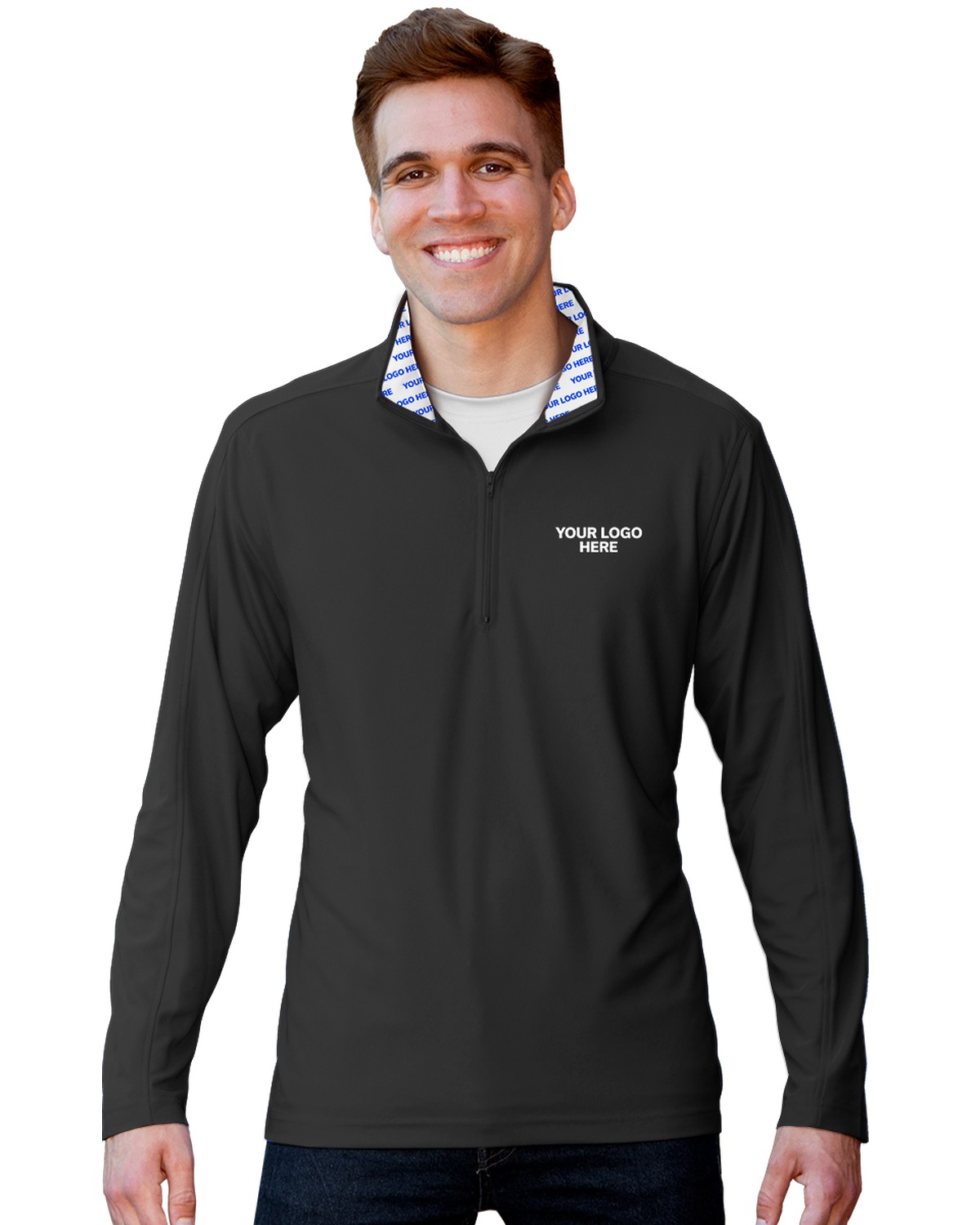 'BG7230H Your Logo Here Wicking Pullover'