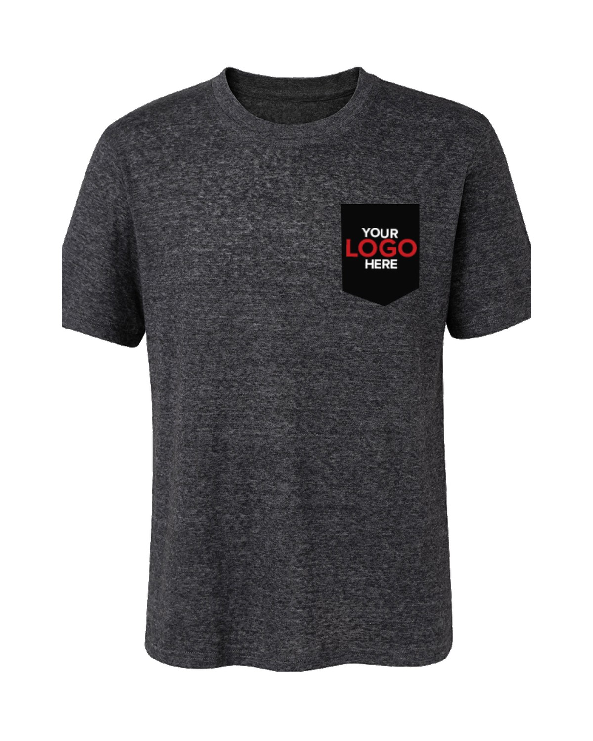 'BG7306H Your Logo Here Adult S/S Crew Neck Triblend T-Shirt'