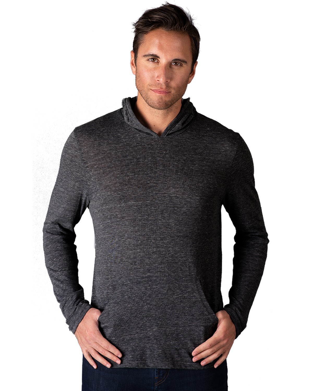 'BG7309 Adult Triblend Pullover Hoodie'