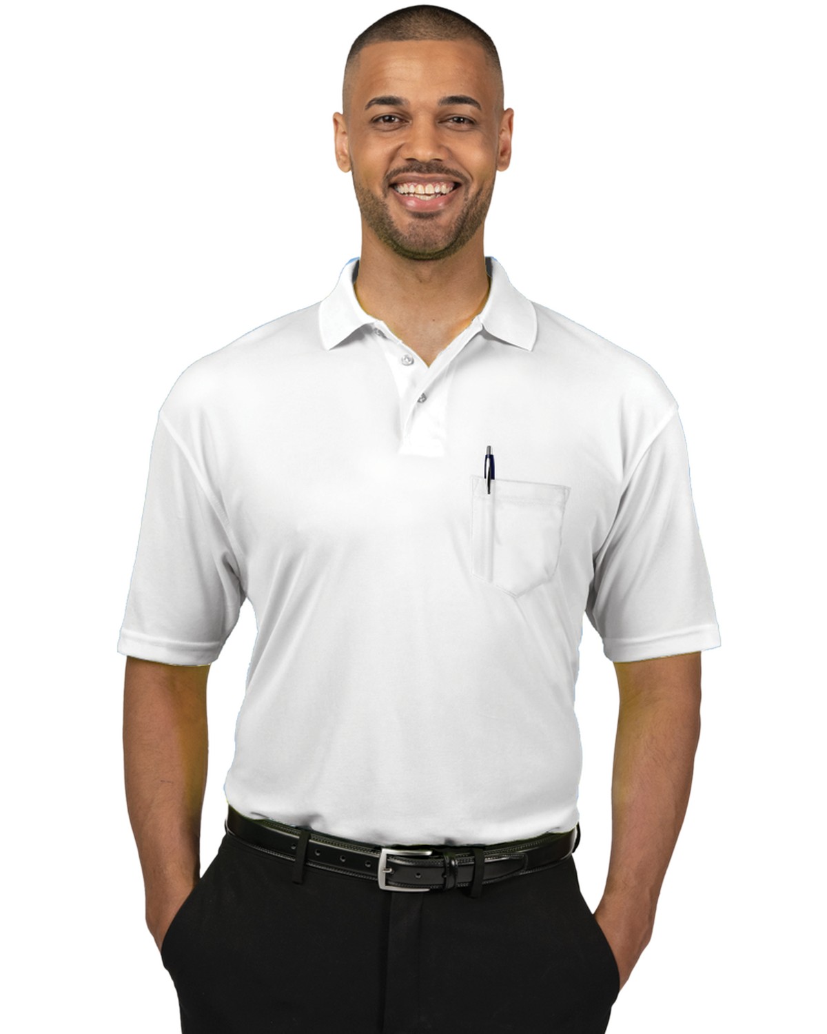 'BG7603 Adult Avenger Pocket Polo'