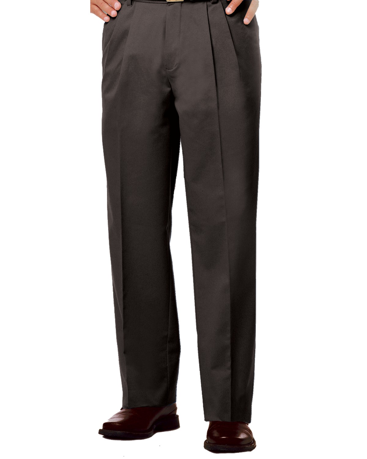 'BG8000P Men's Scotchgard Twill Pleated Front Pant'