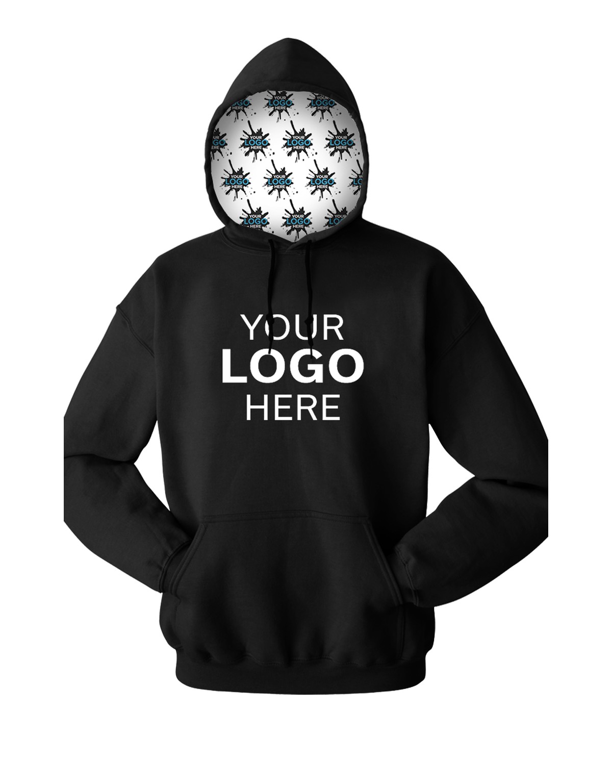 'BG9301PH Your Logo Here Adult Pullover Hoodie'