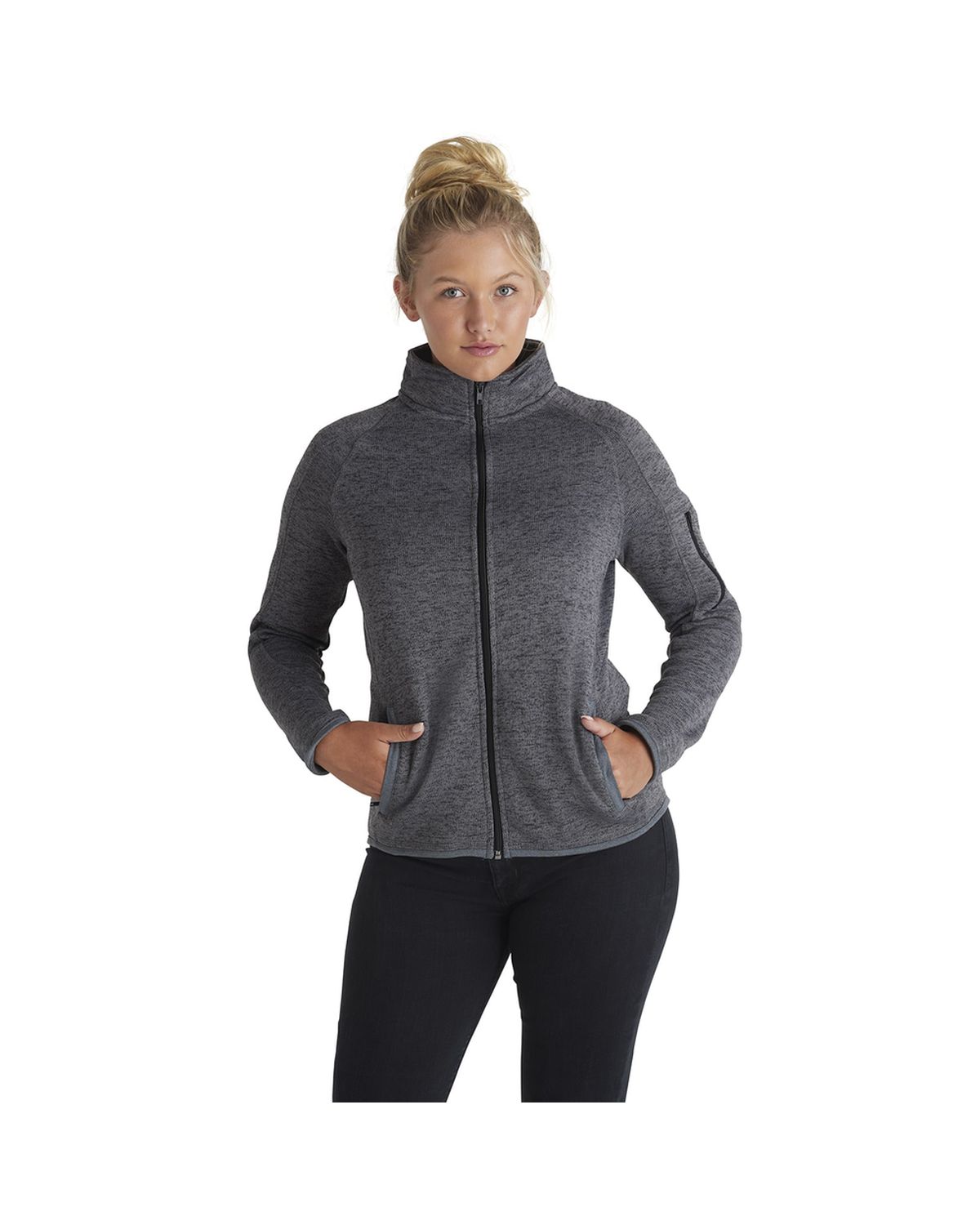 Burnside 5901 Women's Sweater Knit Jacket