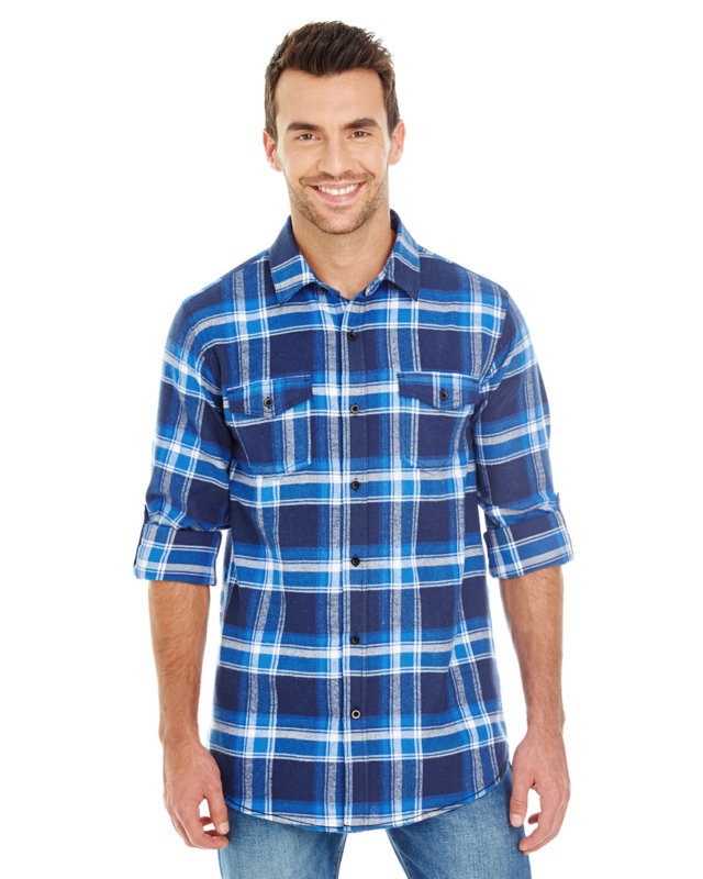 Burnside Ladies' Plaid Flannel Shirt