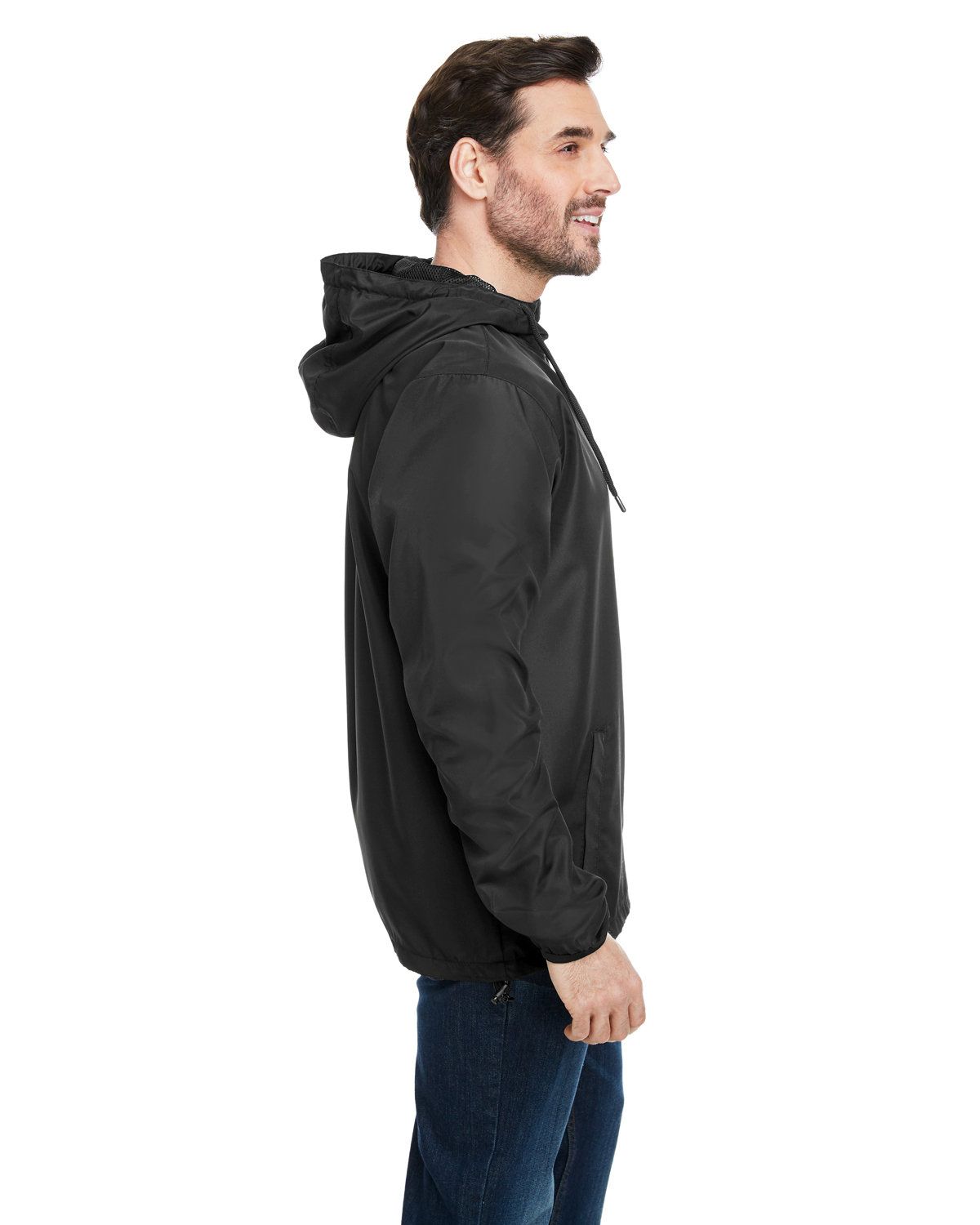 'Burnside B9754 Lightweight Windbreaker'