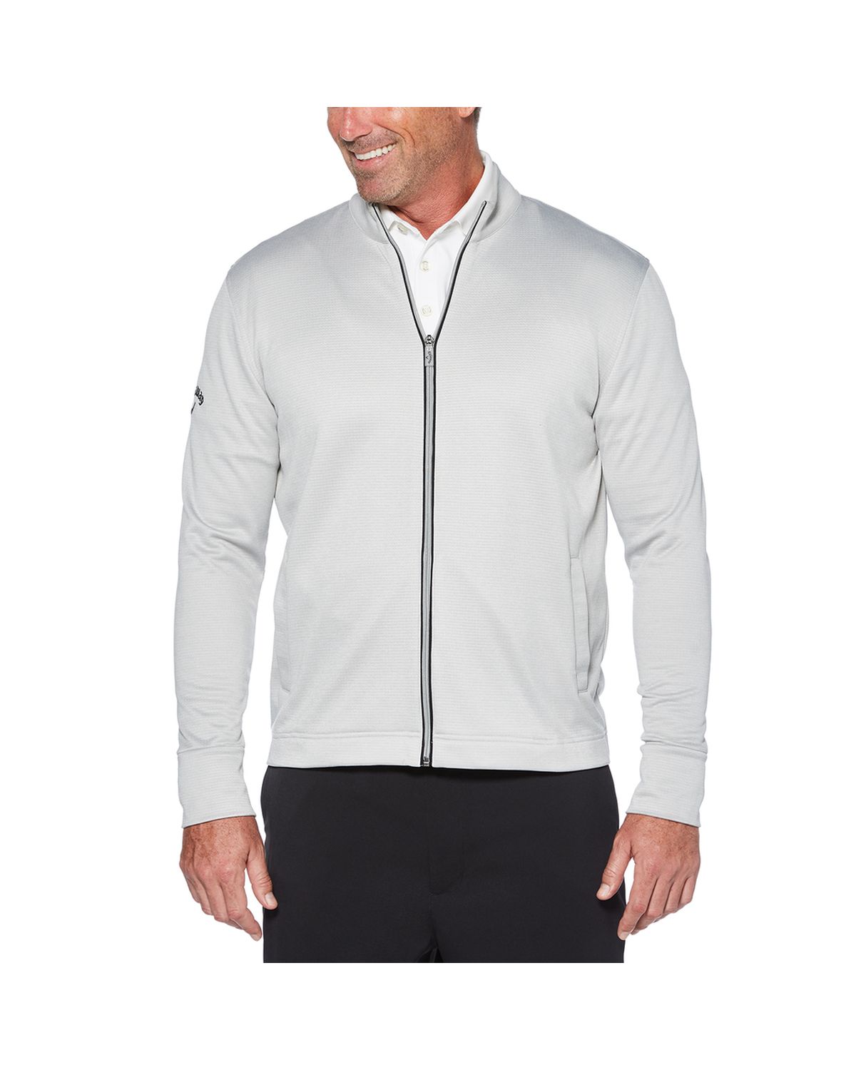 waffle fleece jacket