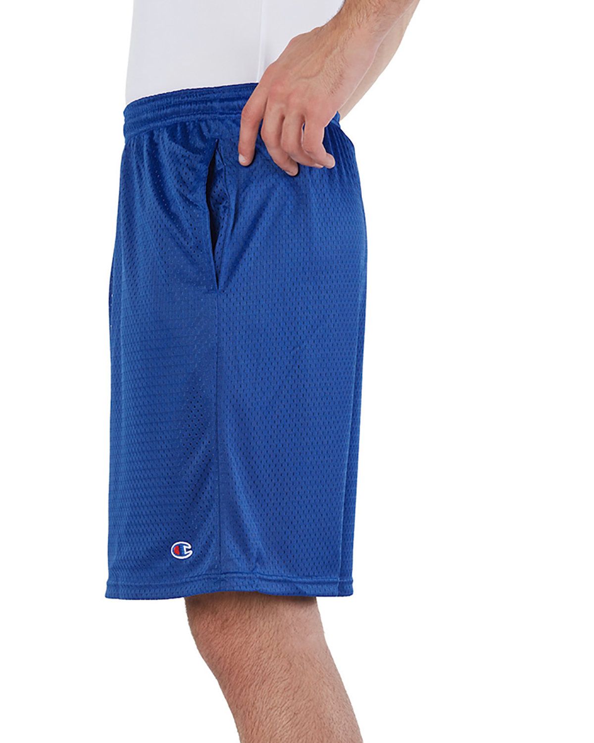 Shop Champion Men's Long Mesh Shorts with Pockets – Great
