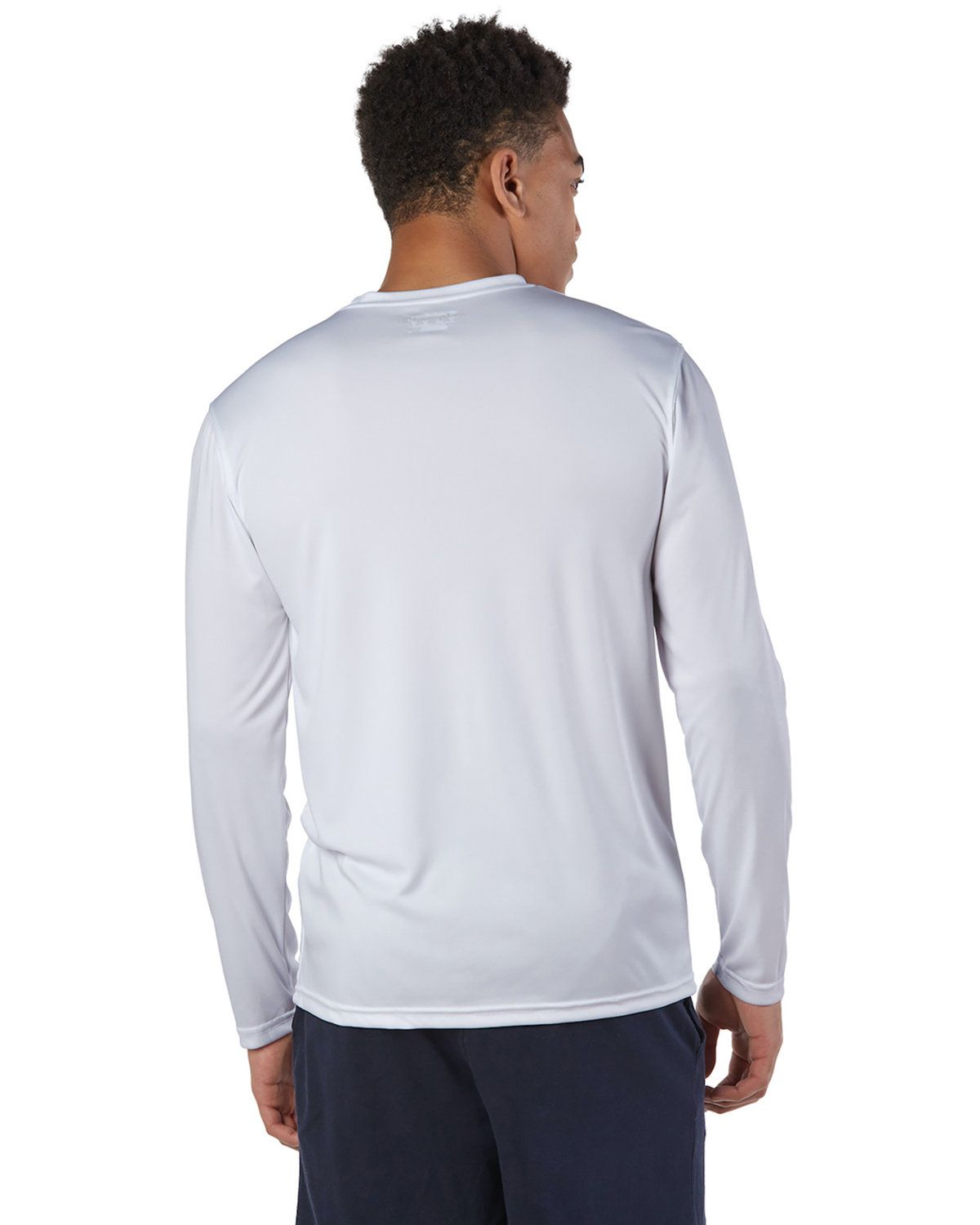 Champion Double Dry Performance Long Sleeve T Shirt Mens Tee S-3XL CW26 