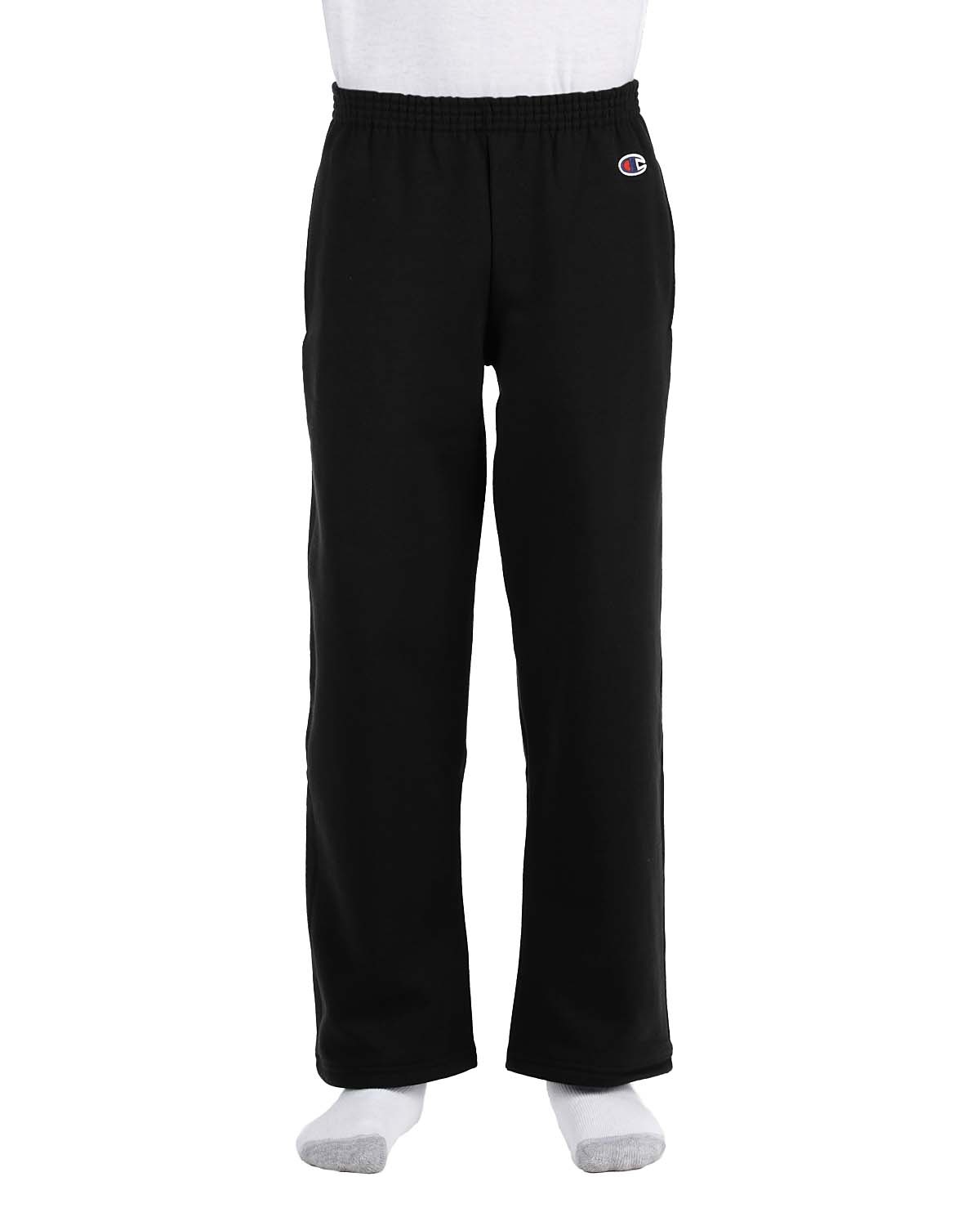 'Champion P890 Youth Double Dry Action Fleece Open Bottom Pant'