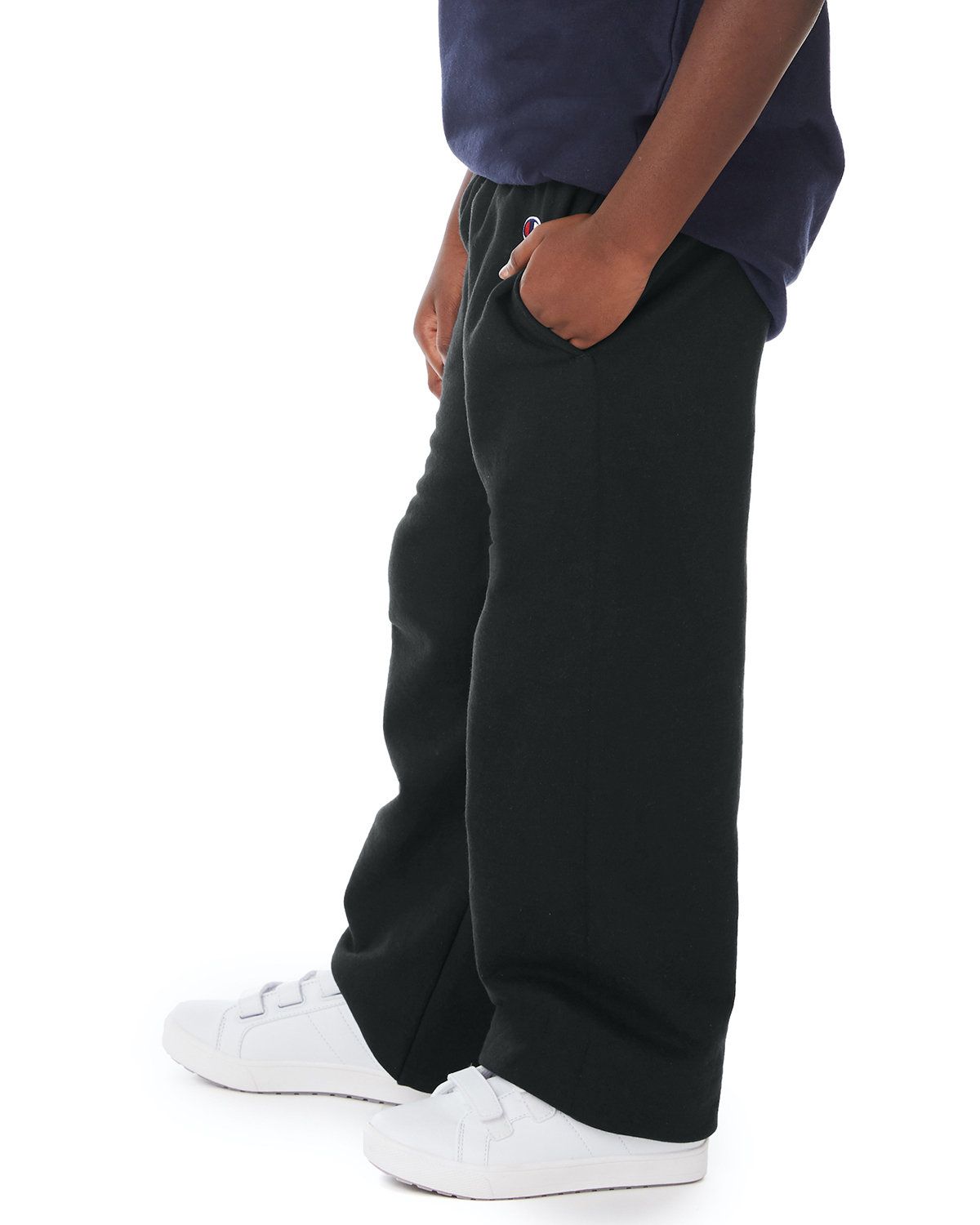 'Champion P890 Youth Double Dry Action Fleece Open Bottom Pant'