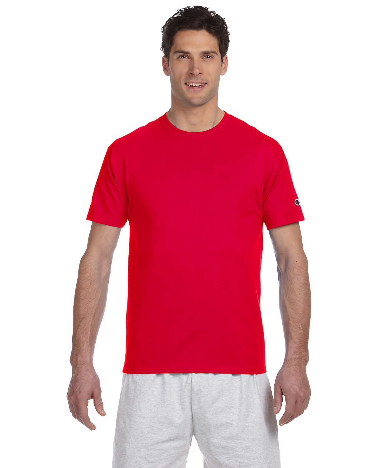 'Champion T525C Men's Cotton Tagless Short Sleeve T-Shirt'