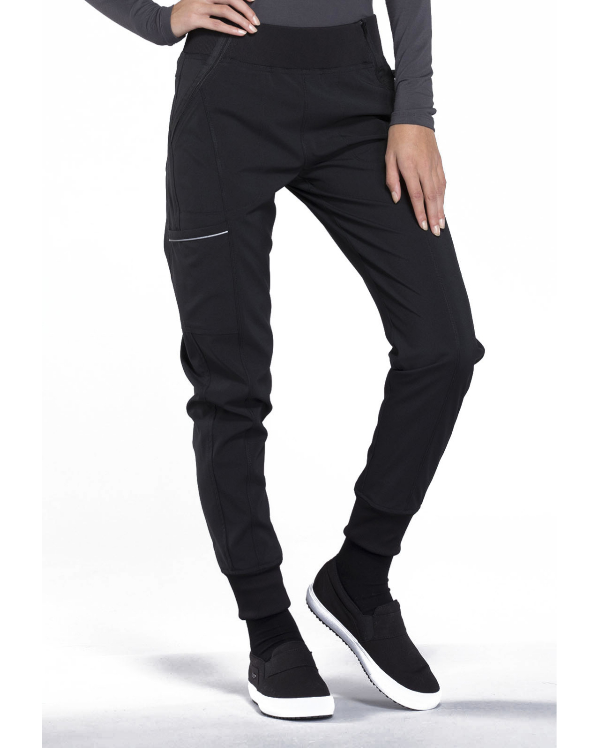 'Cherokee CK110A Mid Rise Tapered Leg Jogger Pant'
