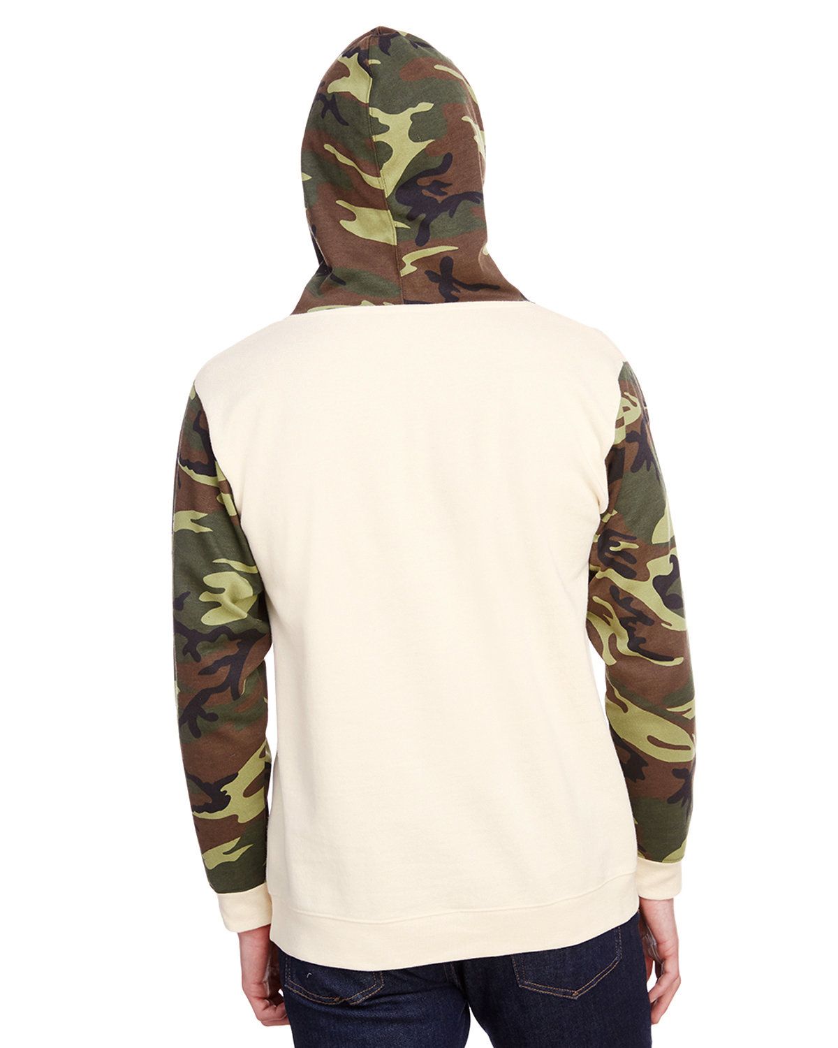 'Code Five 3967 Men's Fashion Camo Hooded Sweatshirt'