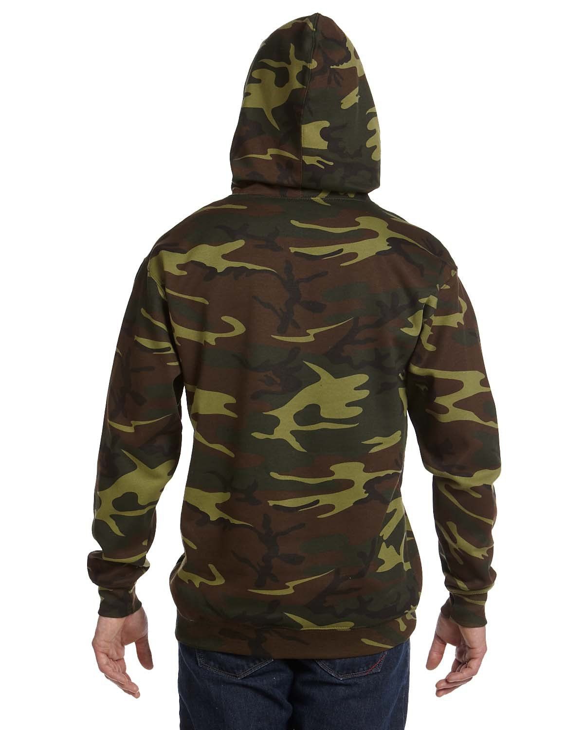 'Code Five 3969 Adult Camo Pullover Fleece Hoodie'