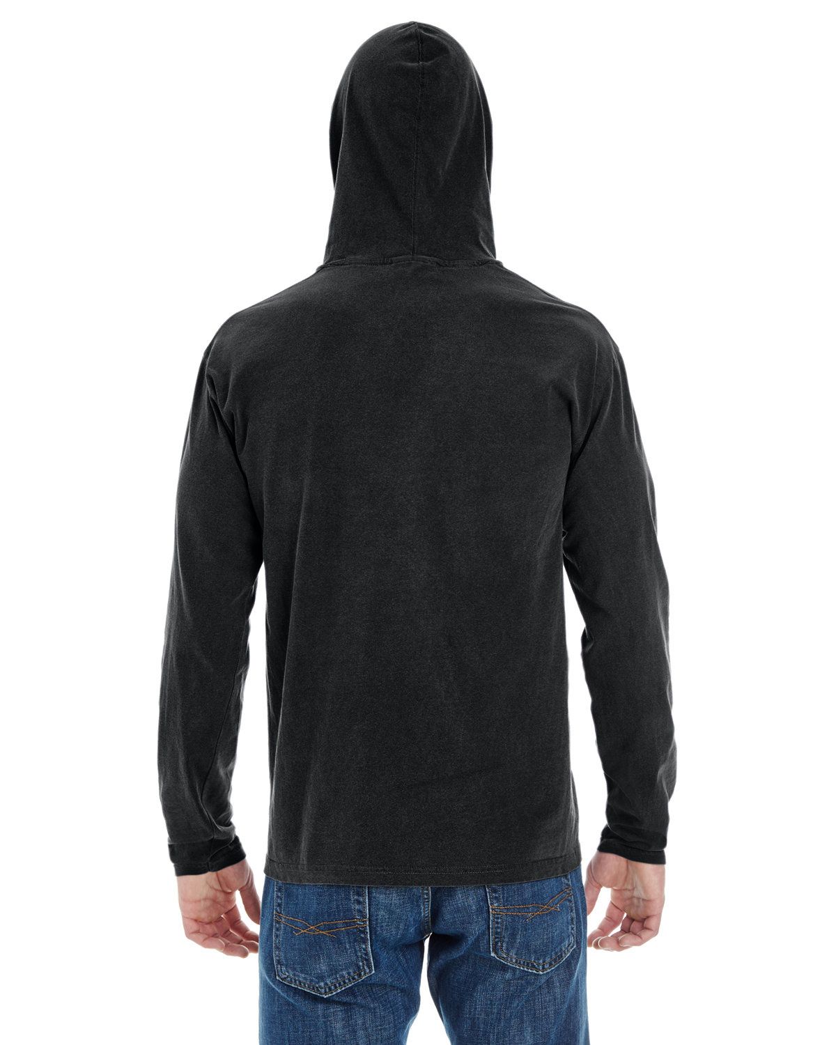 Comfort colors long sleeve hooded clearance tee