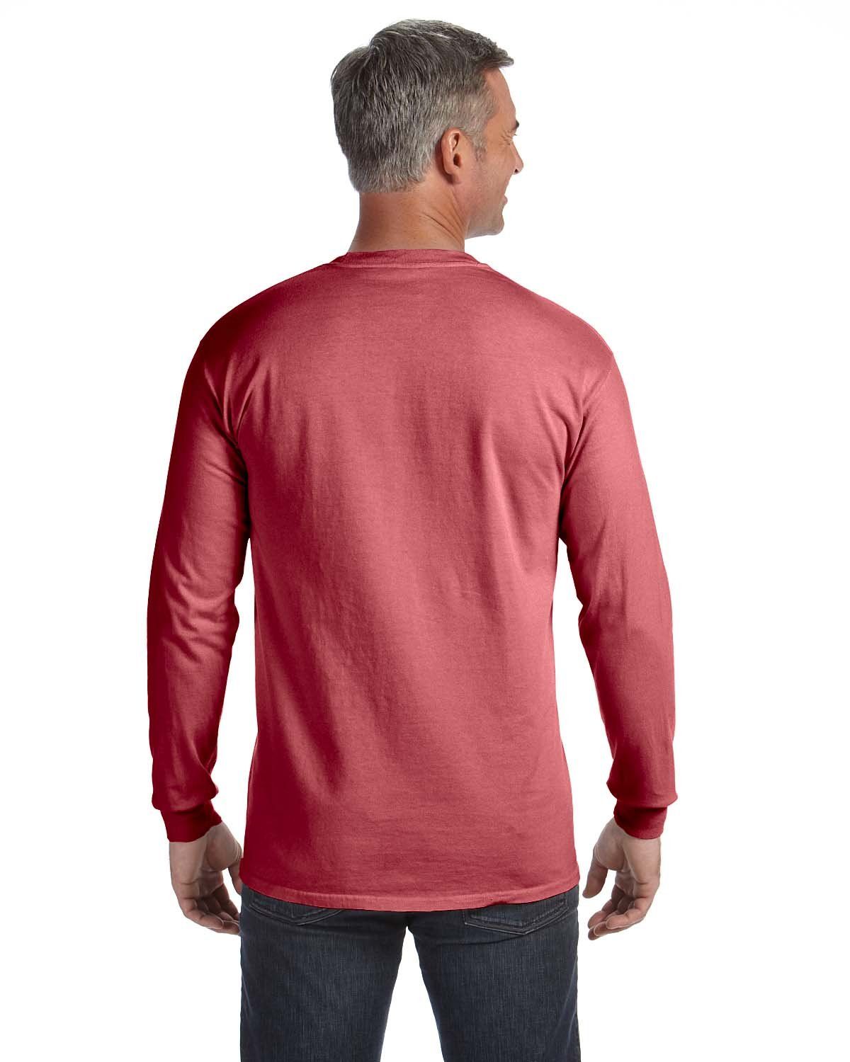 'Comfort Colors C4410 6.1 Oz. Long Sleeve Pocket T Shirt'