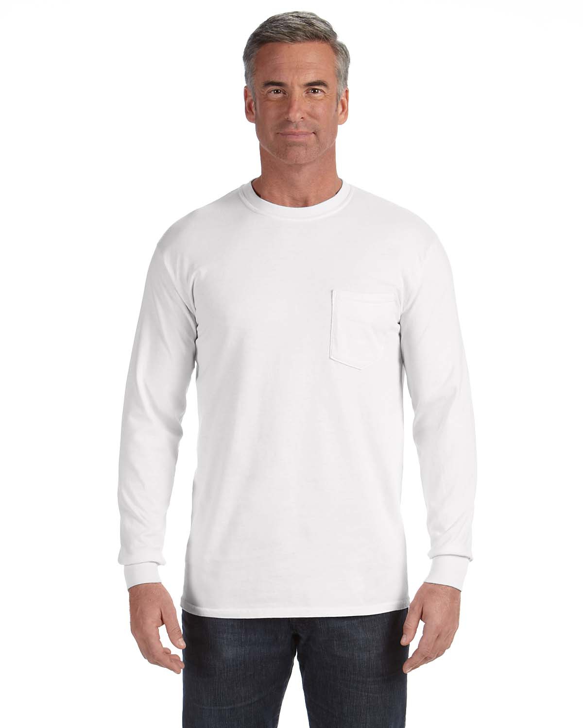 'Comfort Colors C4410 Long Sleeve Pocket T-Shirt'