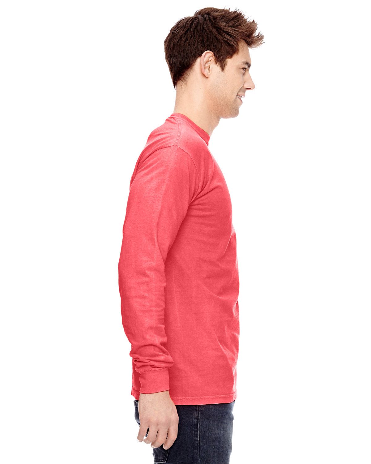 'Comfort Colors C6014 Men's Ringspun Garment Dyed Long Sleeve T-Shirt'