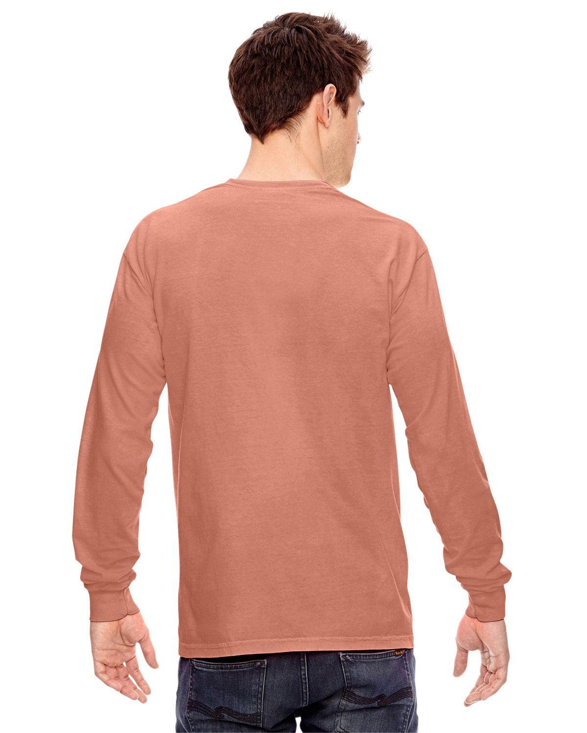 'Comfort Colors C6014 Men's Ringspun Garment Dyed Long Sleeve T-Shirt'