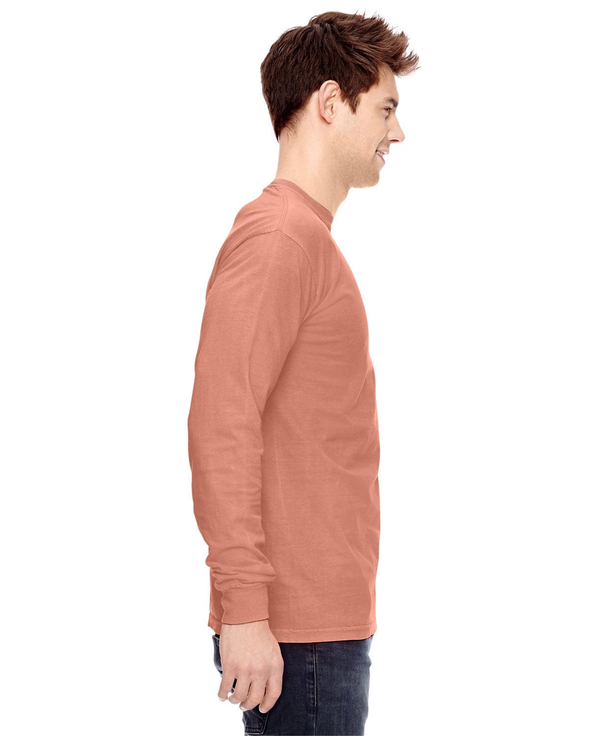 'Comfort Colors C6014 Men's Ringspun Garment Dyed Long Sleeve T-Shirt'