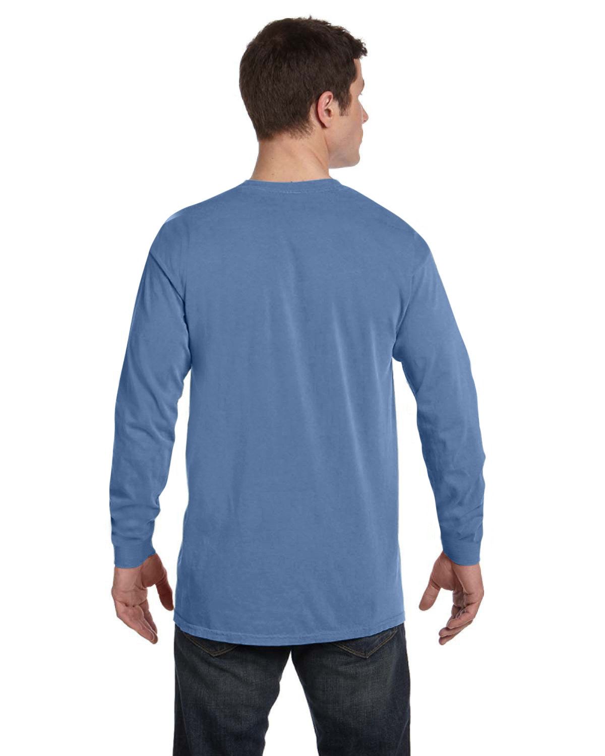 'Comfort Colors C6014 Men's Ringspun Garment Dyed Long Sleeve T-Shirt'