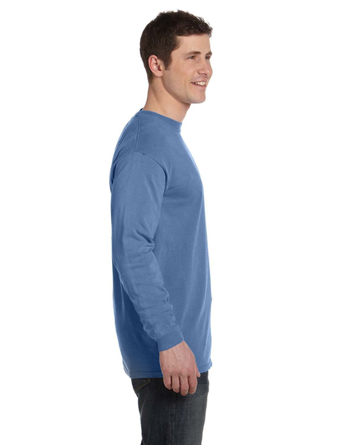 'Comfort Colors C6014 Men's Ringspun Garment Dyed Long Sleeve T-Shirt'