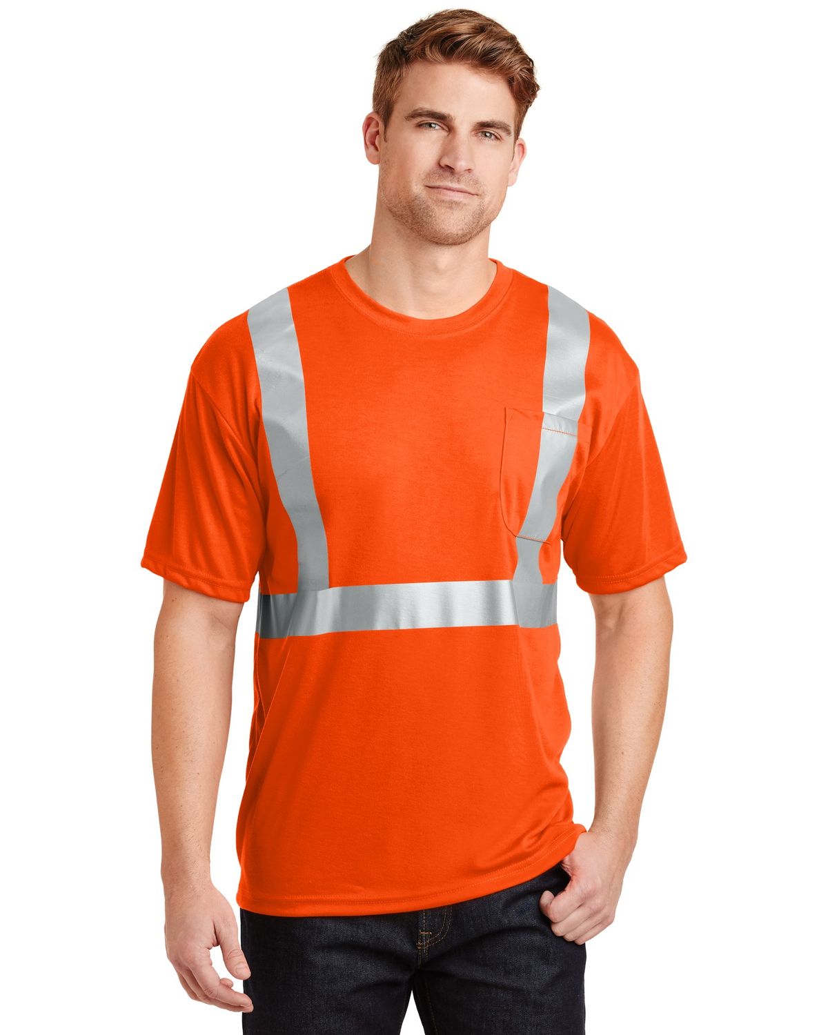 'Cornerstone CS401 ANSI Compliant Safety T-Shirt'