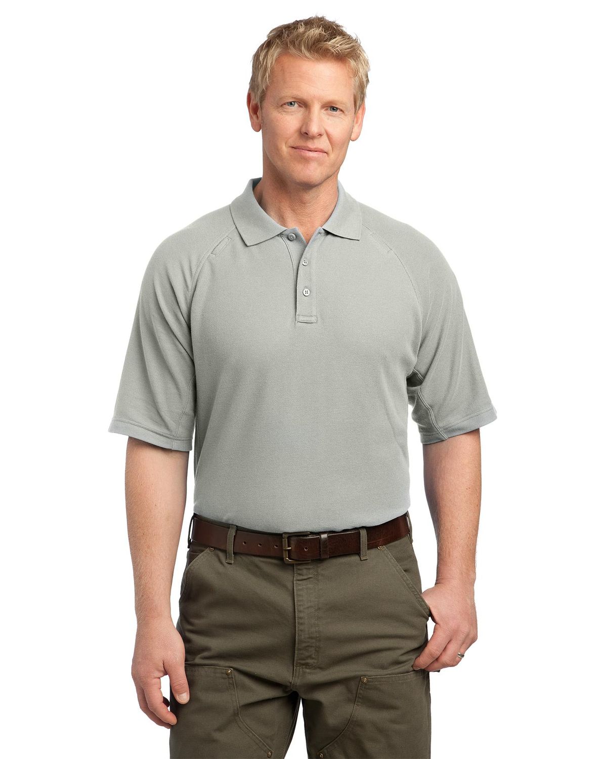 'CornerStone CS414 Men's EZCotton Tactical Polo'