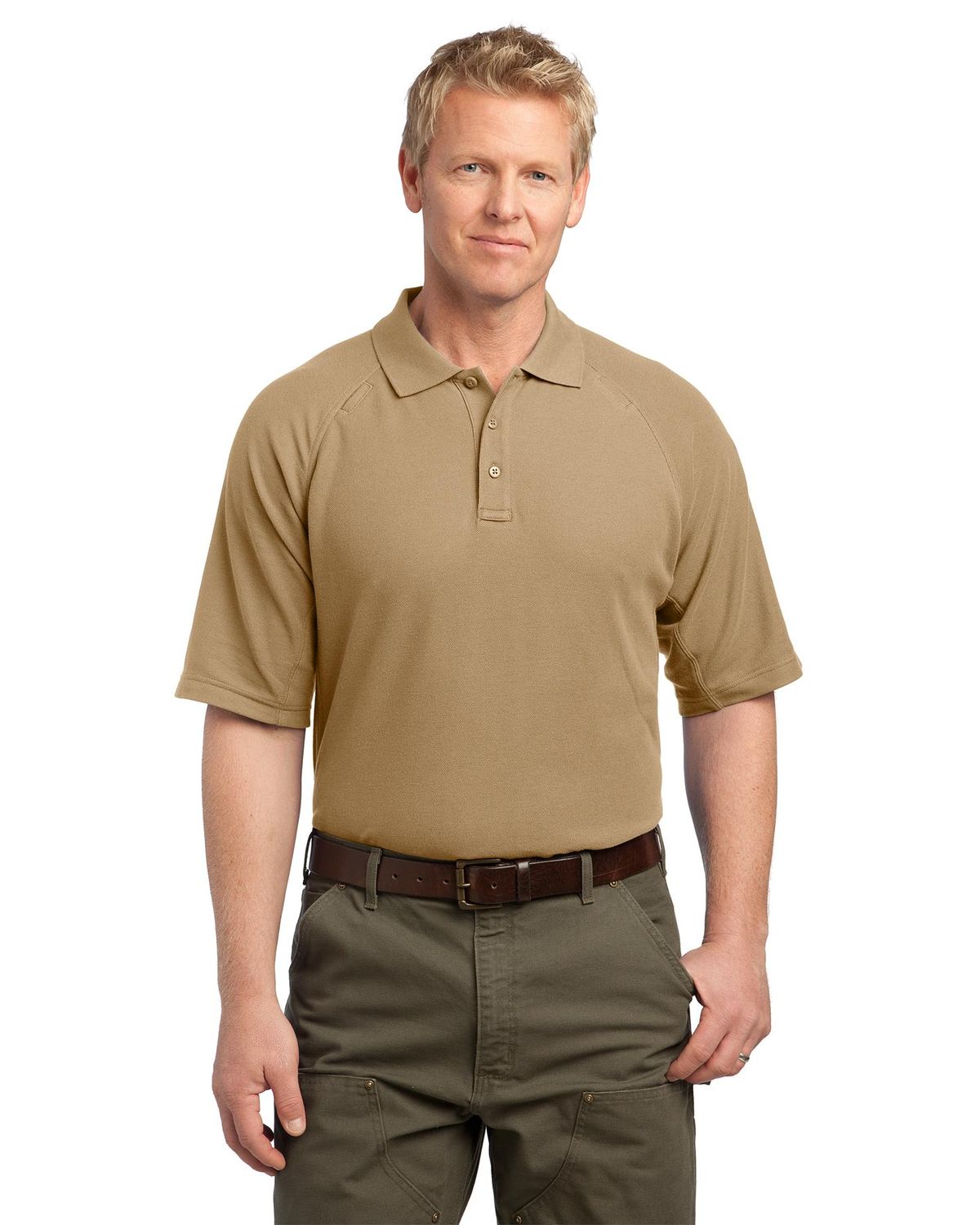 'CornerStone CS414 Men's EZCotton Tactical Polo'