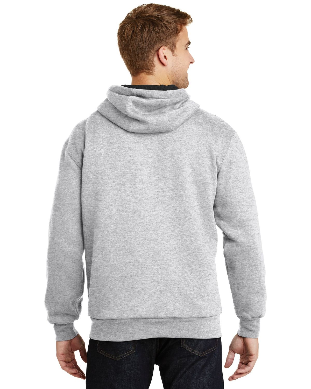 'CornerStone CS620 Full Zip with Thermal Lining Hooded Sweatshirt'