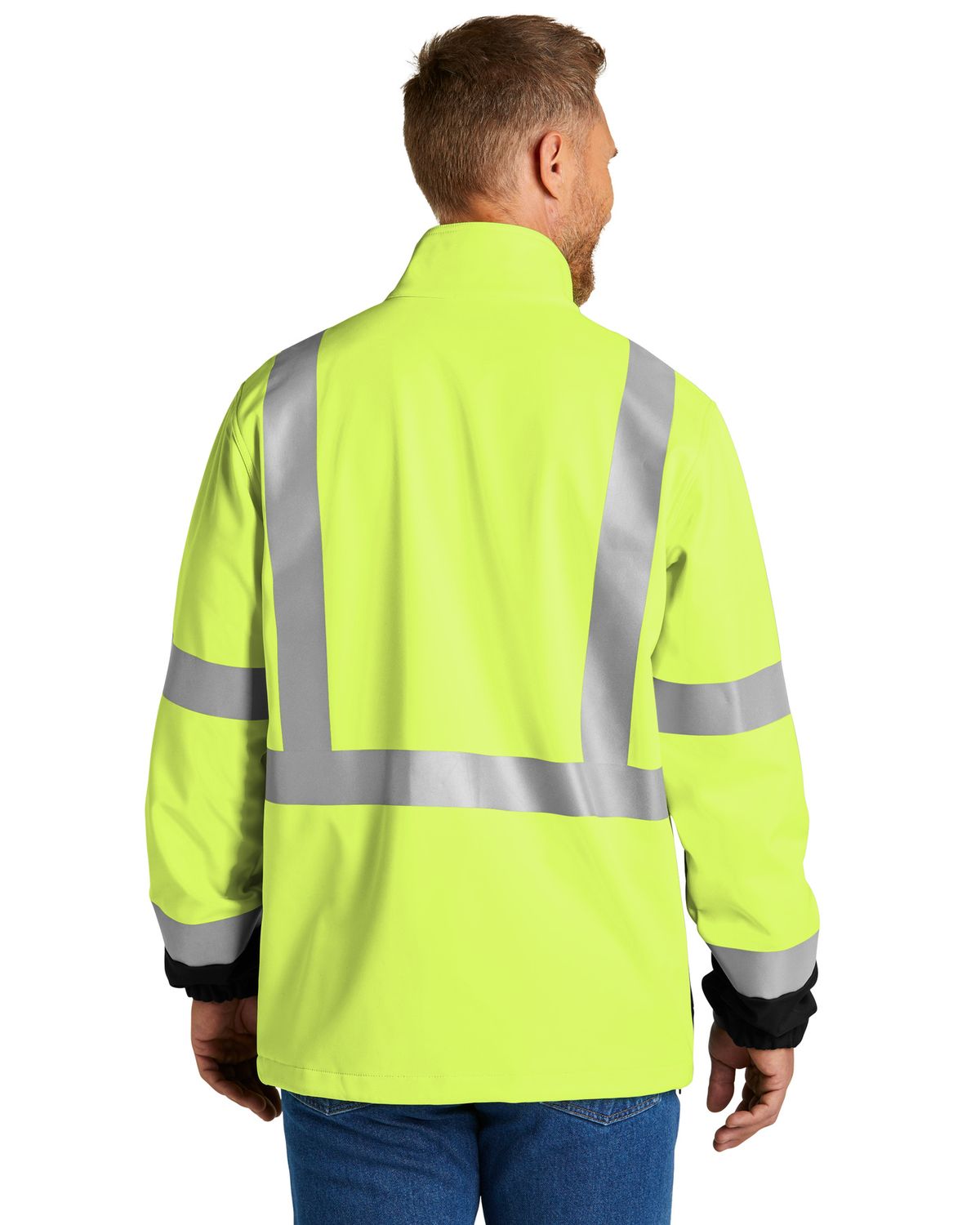 'CornerStone CSJ503 Men's ANSI 107 Class 3 Soft Shell Jacket'