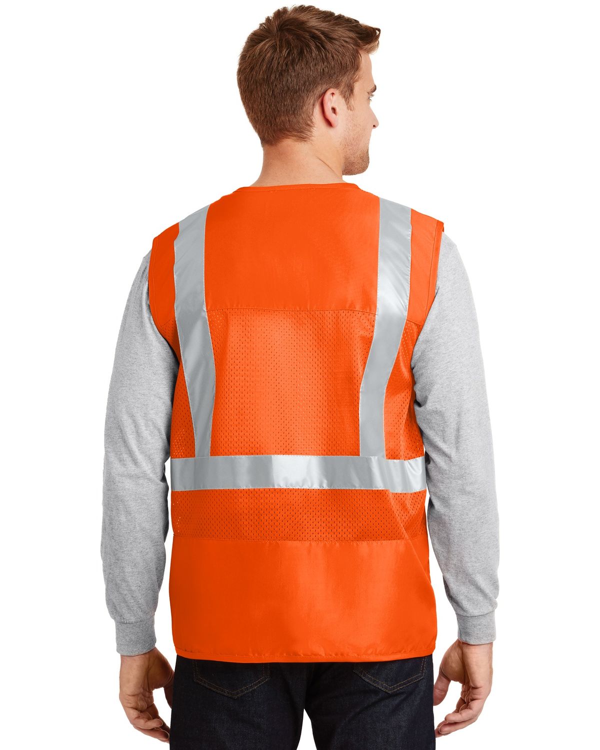 'Cornerstone CSV405 ANSI Class 2 Safety Pocket Vest'