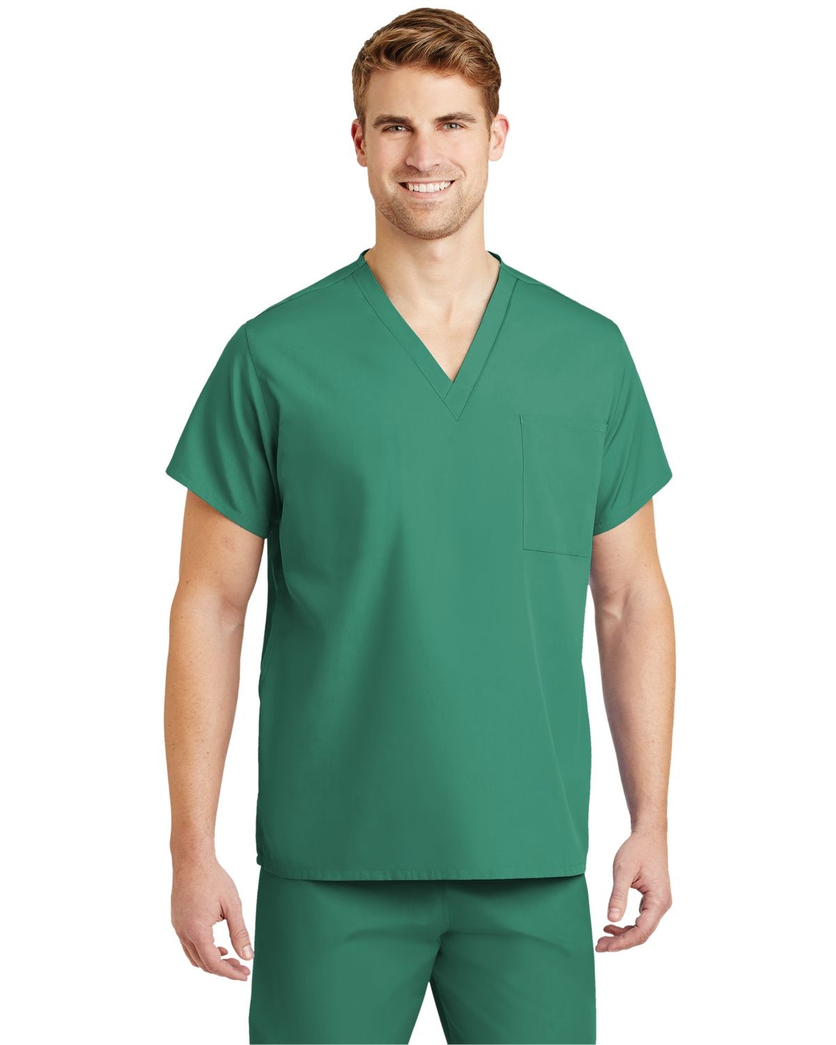 'CornerStone SCRUBTOP Unisex V-Neck Scrub Top'