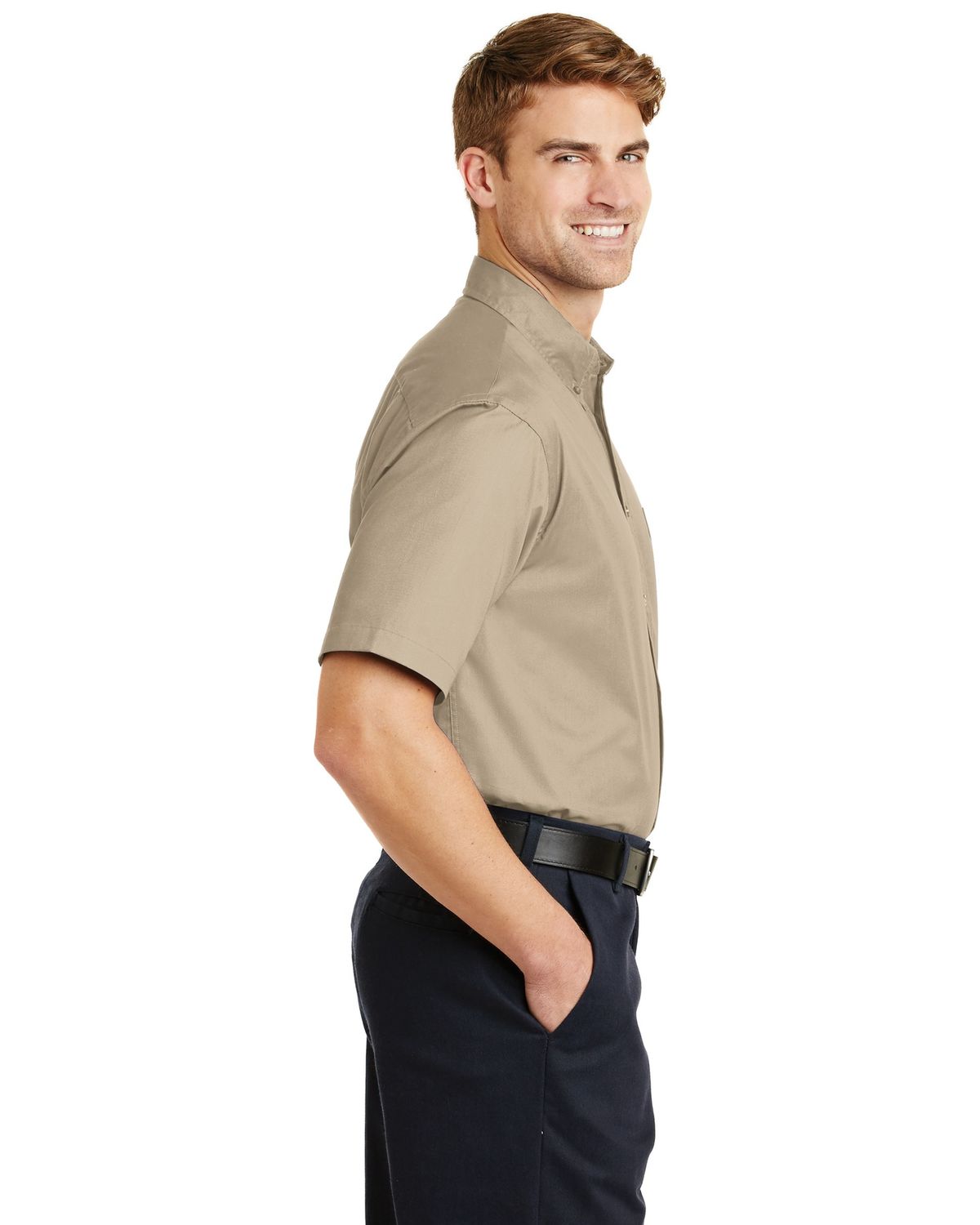 'CornerStone SP18 Men's Short Sleeve SuperPro Twill Shirt'
