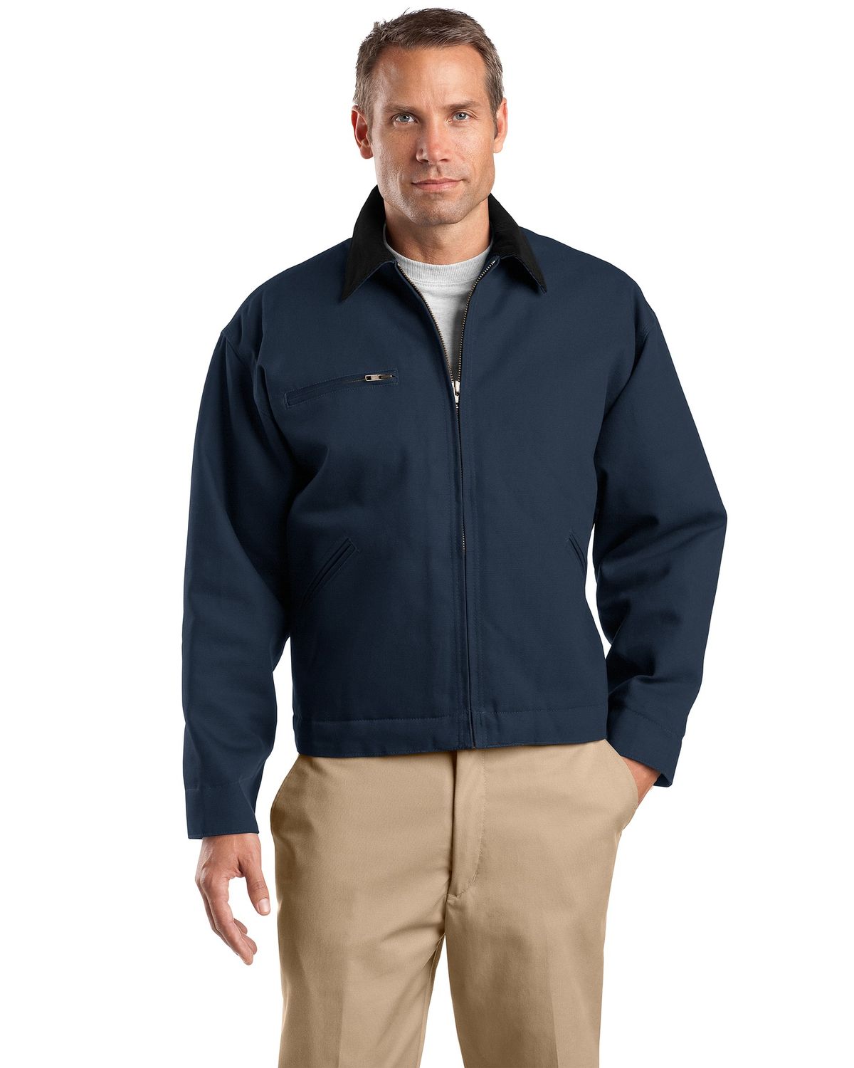 'CornerStone TLJ763 Men's Tall Duck Cloth Work Jacket'