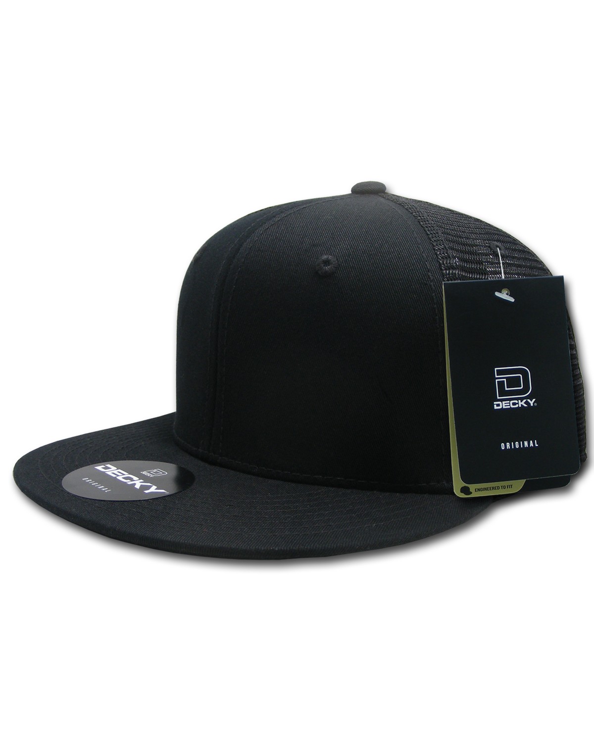 'Fitted Cotton Trucker Cap'