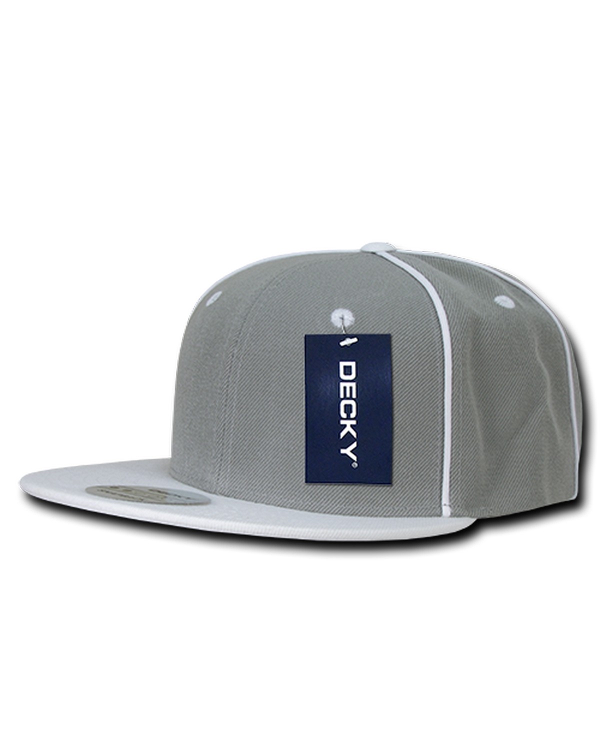 '6 Panel High Profile Structured Piped Snapback'