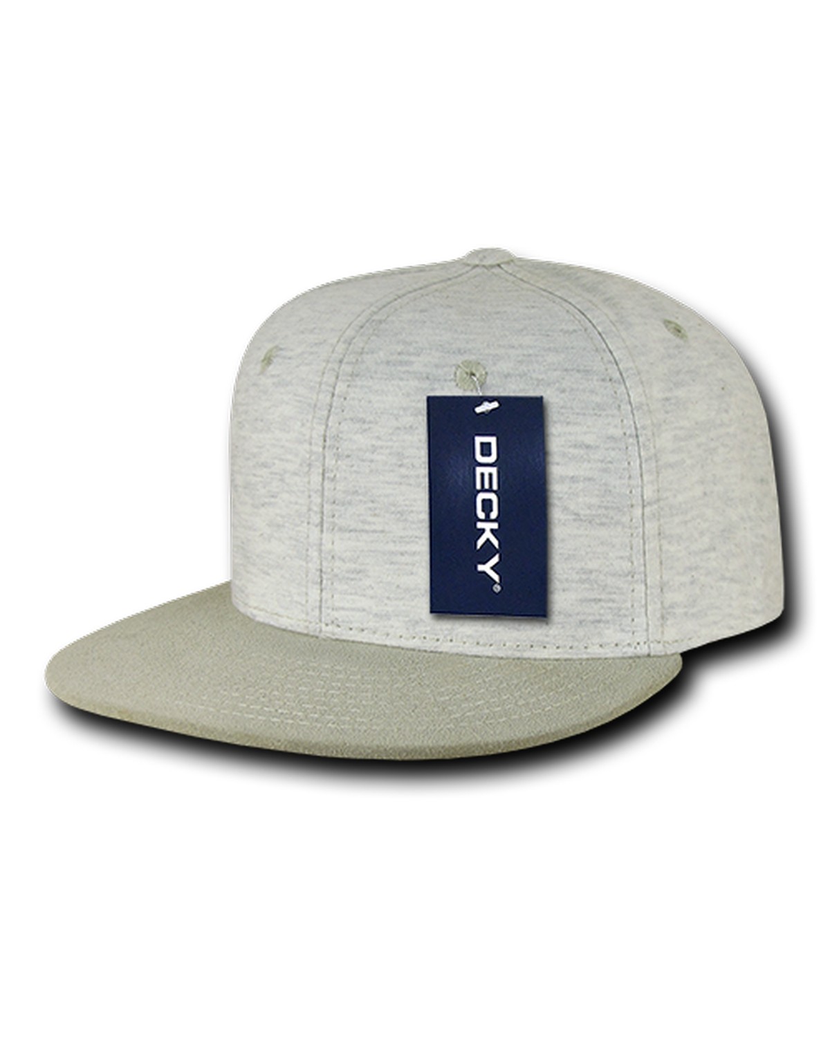 '6 Panel High Profile Structured Jersey Knit Snapback'