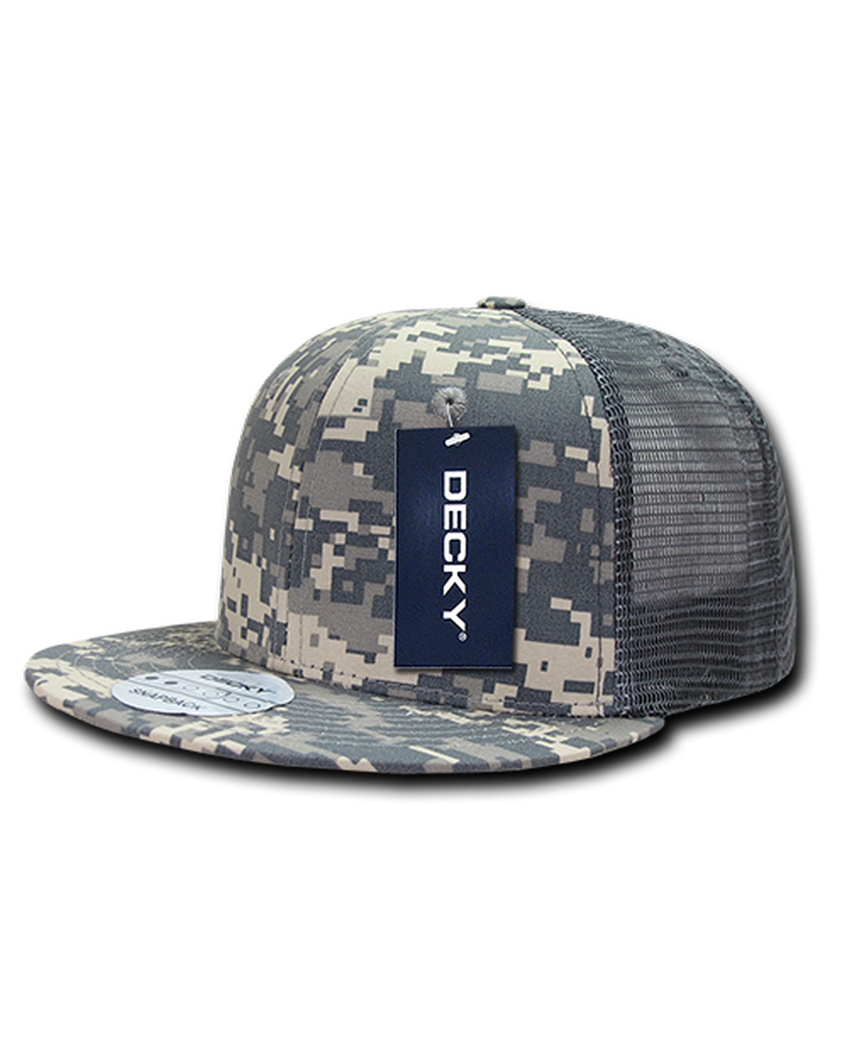 '6 Panel High Profile Structured Ripstop Trucker'